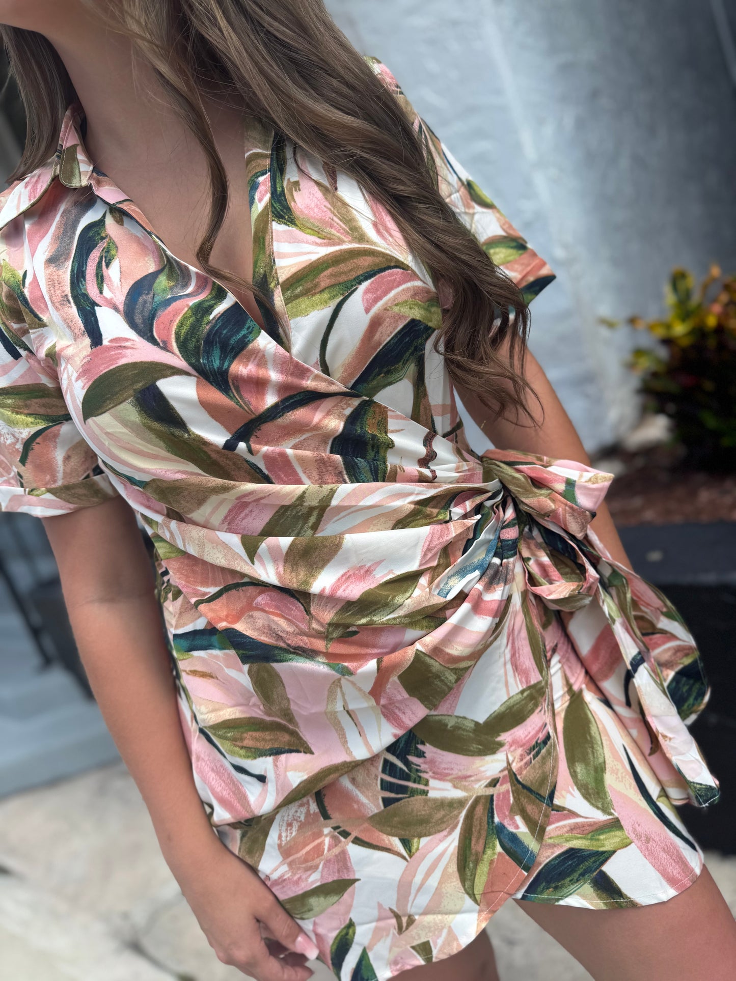 Cabana Daydream Tie Dress