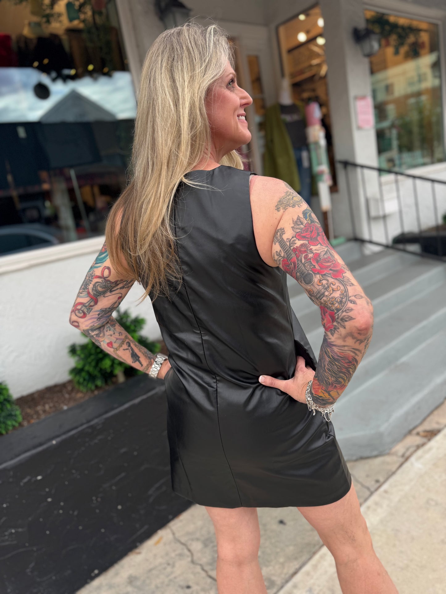 The Sassy Scallop Dress (2 colors)