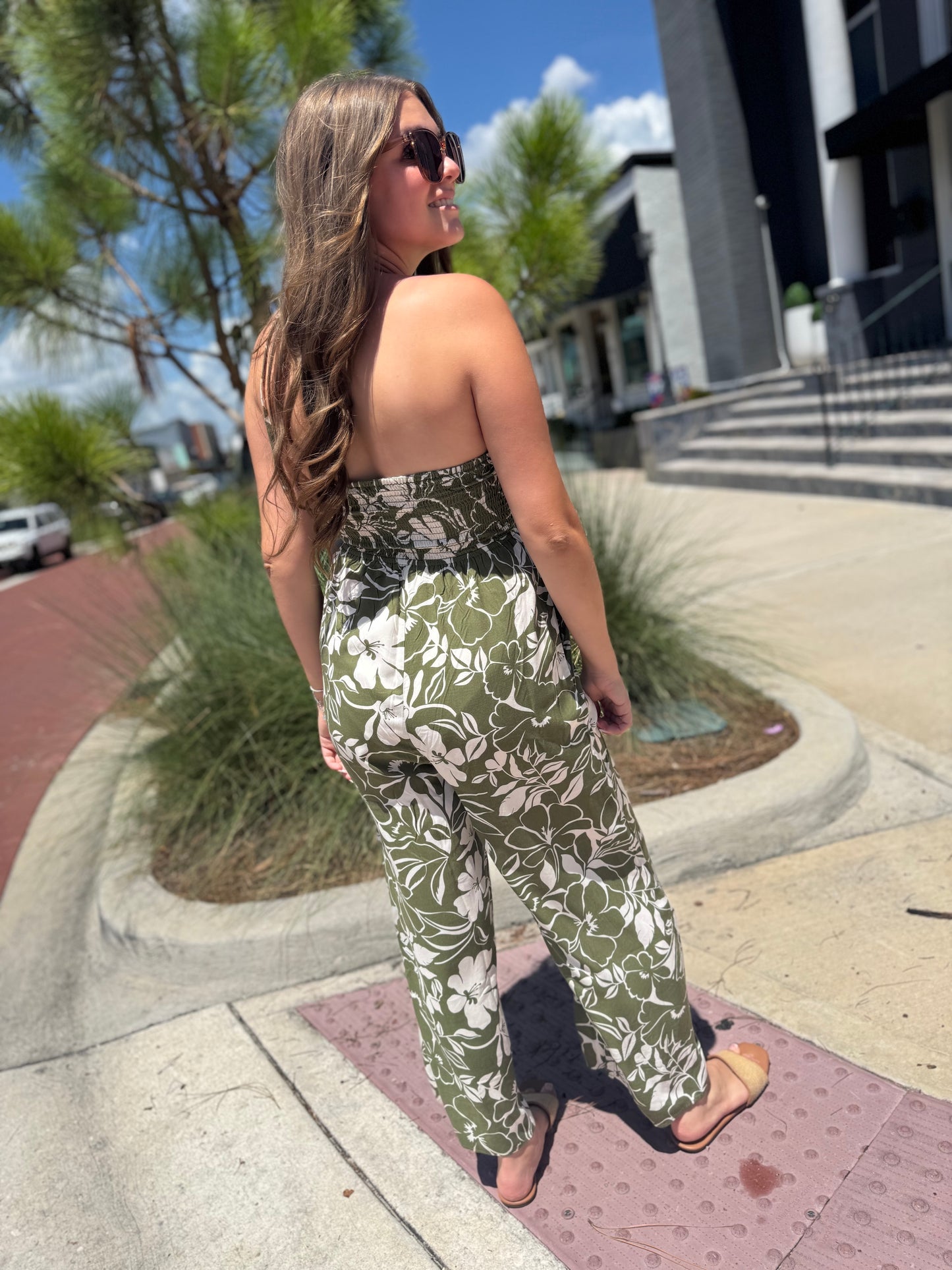 Twist & Turn Halter Jumpsuit