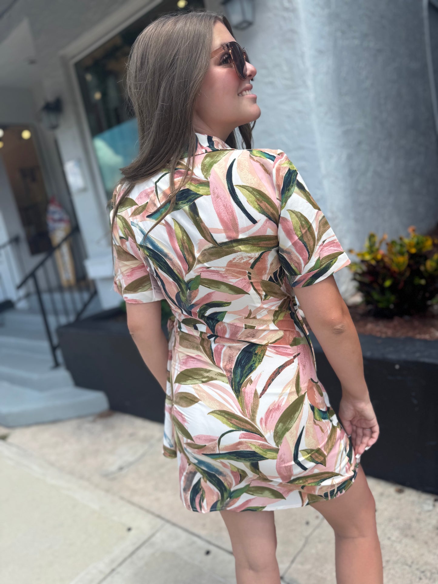 Cabana Daydream Tie Dress