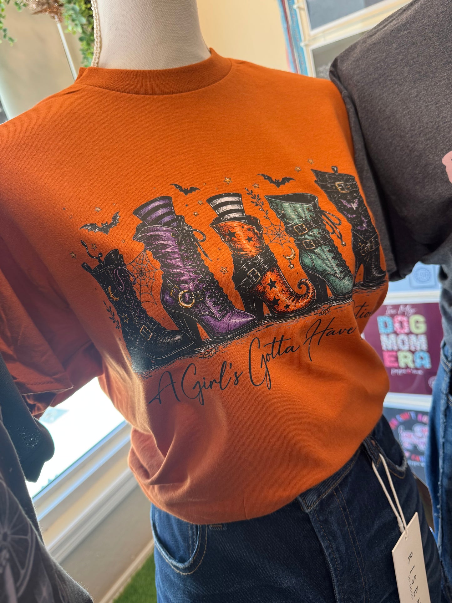 A Girl Needs Options Halloween Tee