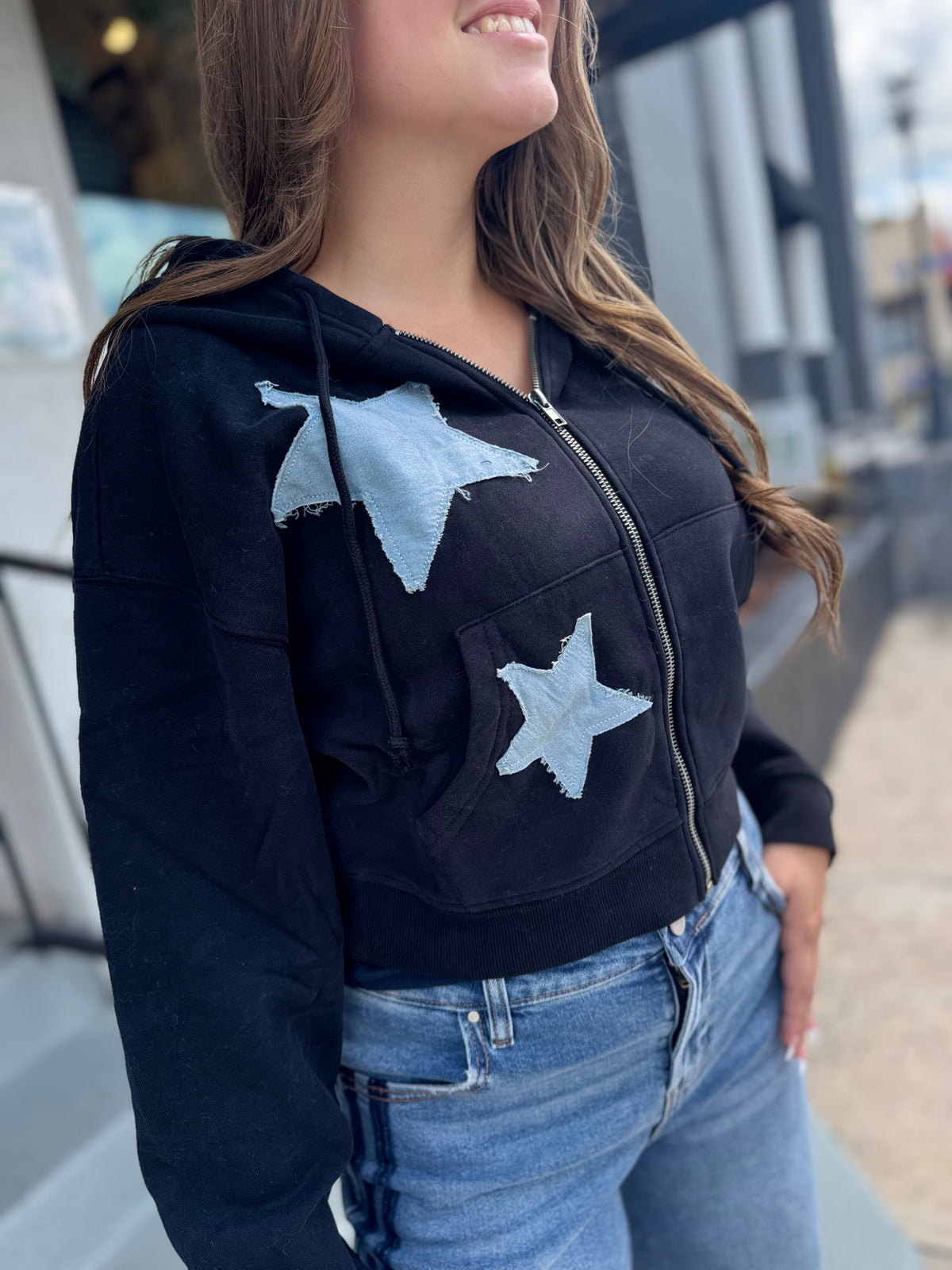 Star Power Zip Up Jacket