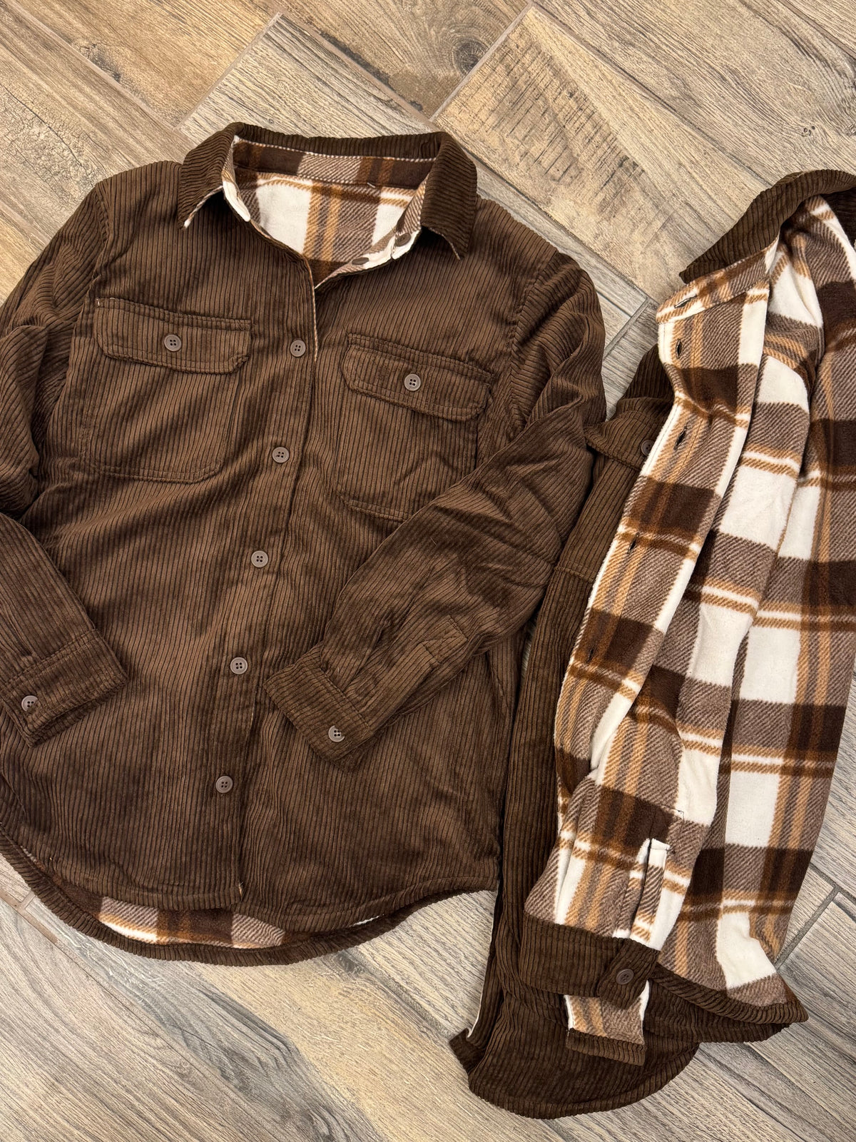 The Dusty Trails Reversible Shacket
