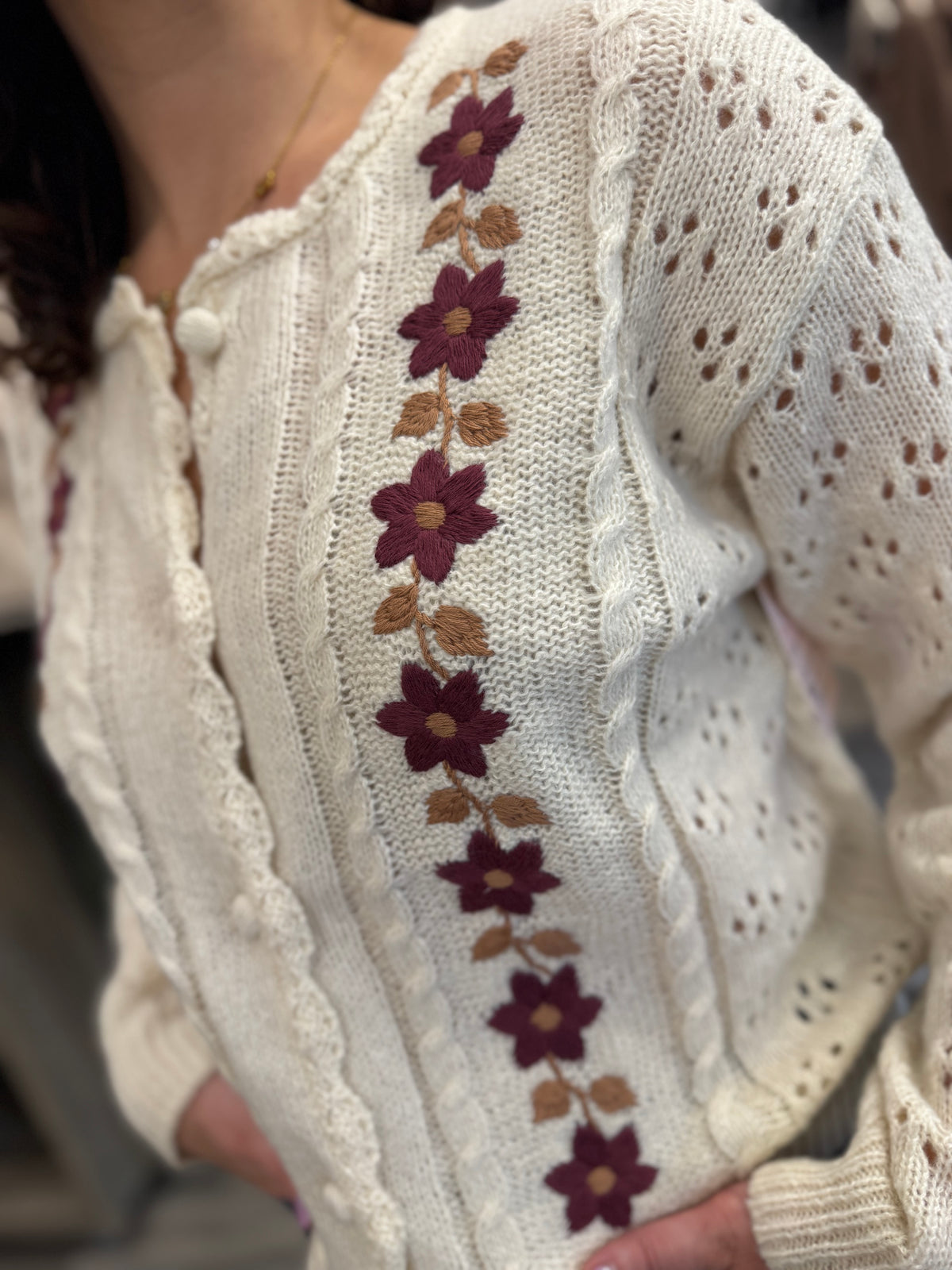Harvest Bloom Cardigan