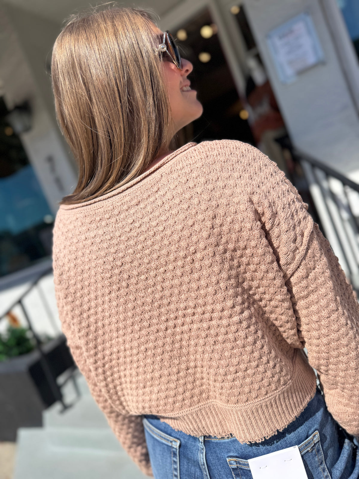 Cinnamon Sugar Knit Top