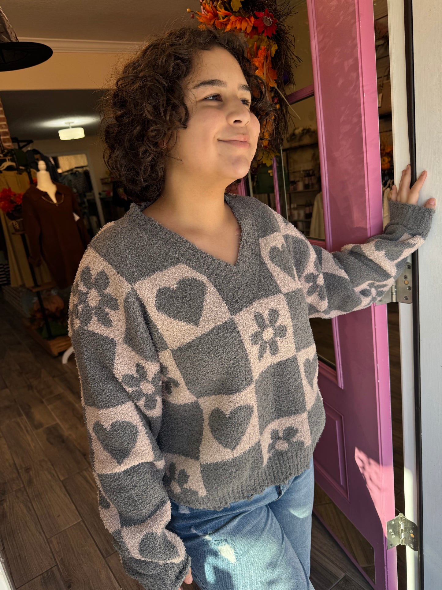 The Frosted Bloom Sweater