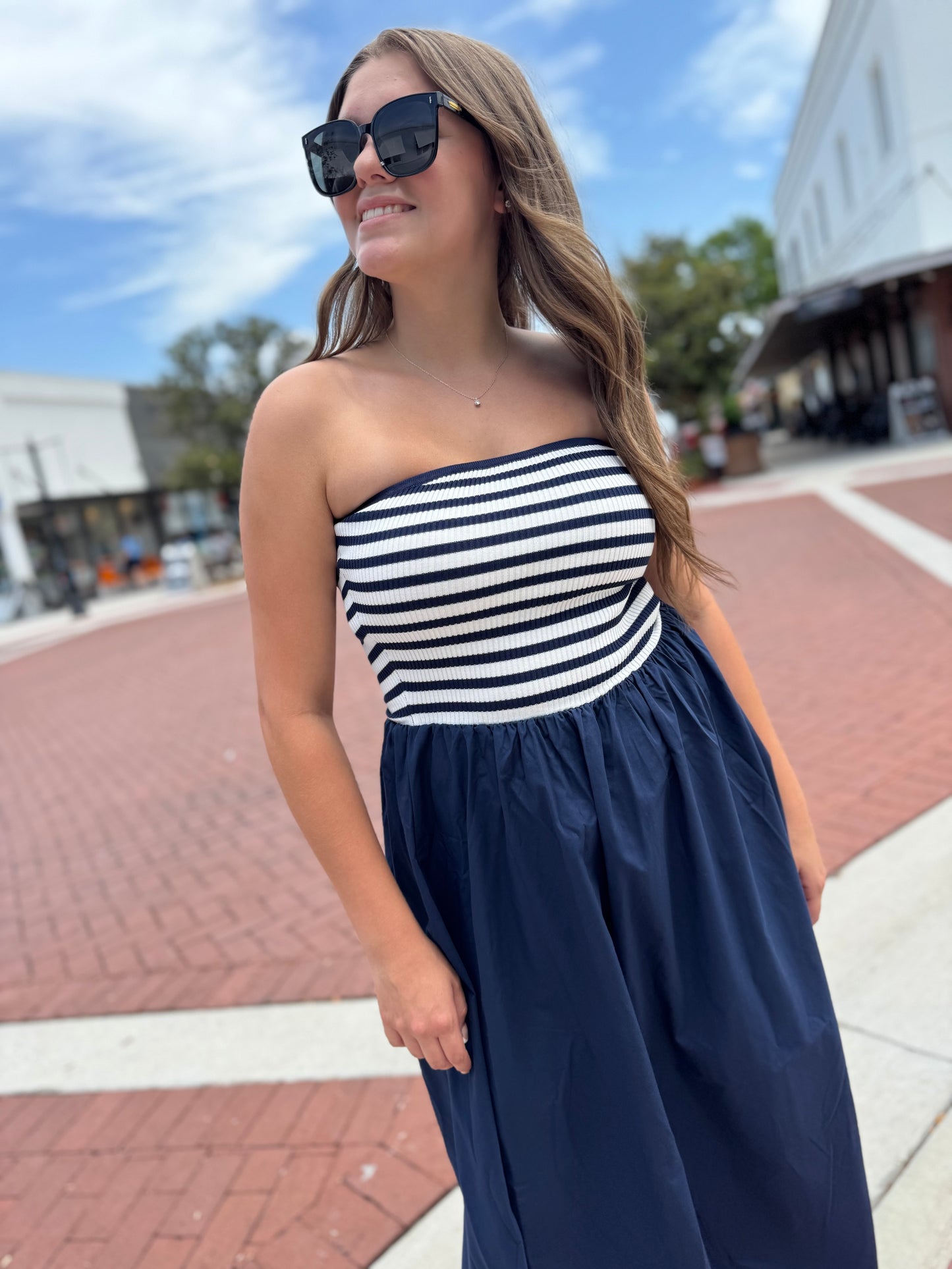 The Coastal Run Midi Dress