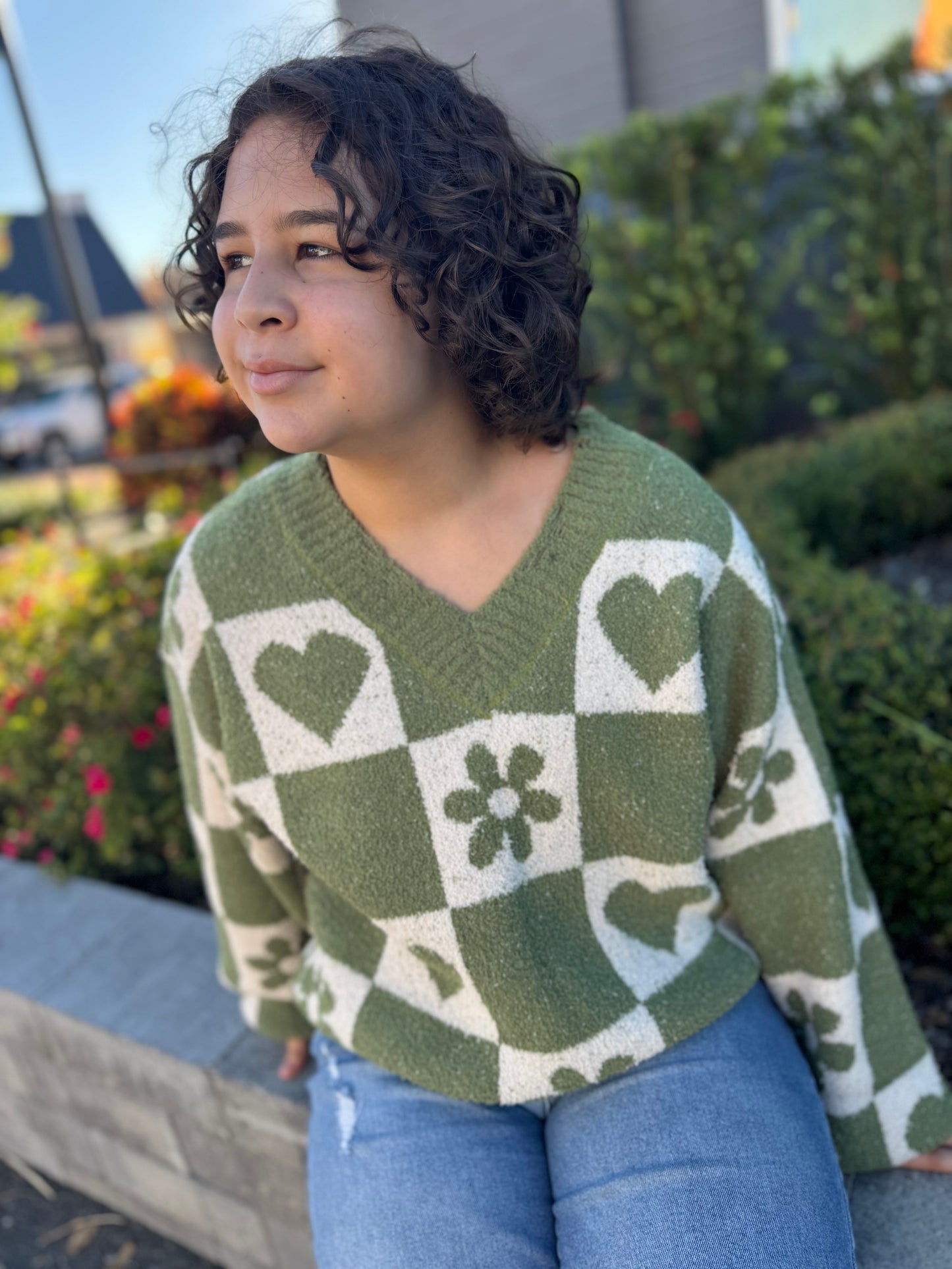 The Frosted Bloom Sweater