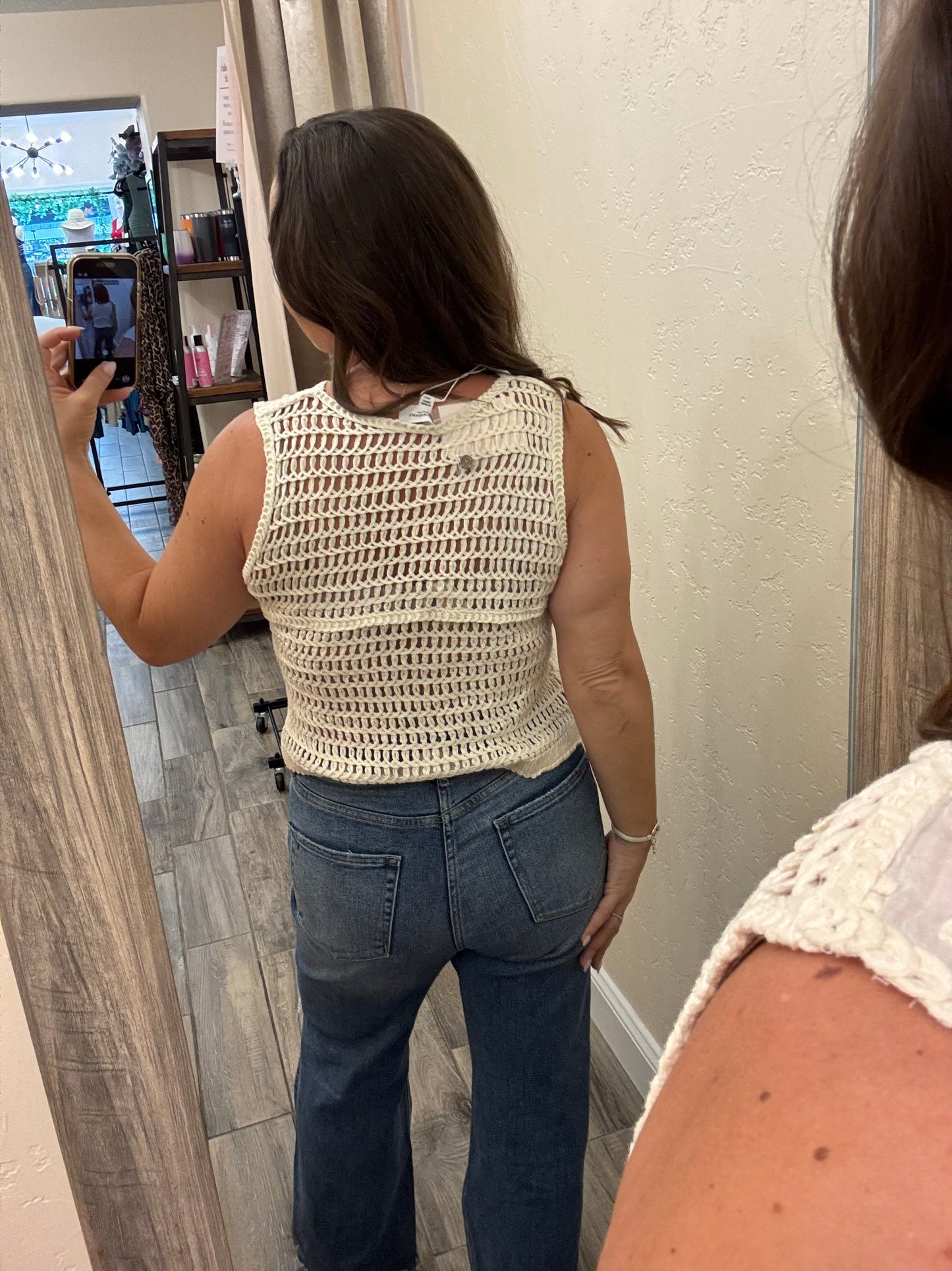 Meadow Mosaic Crochet Top