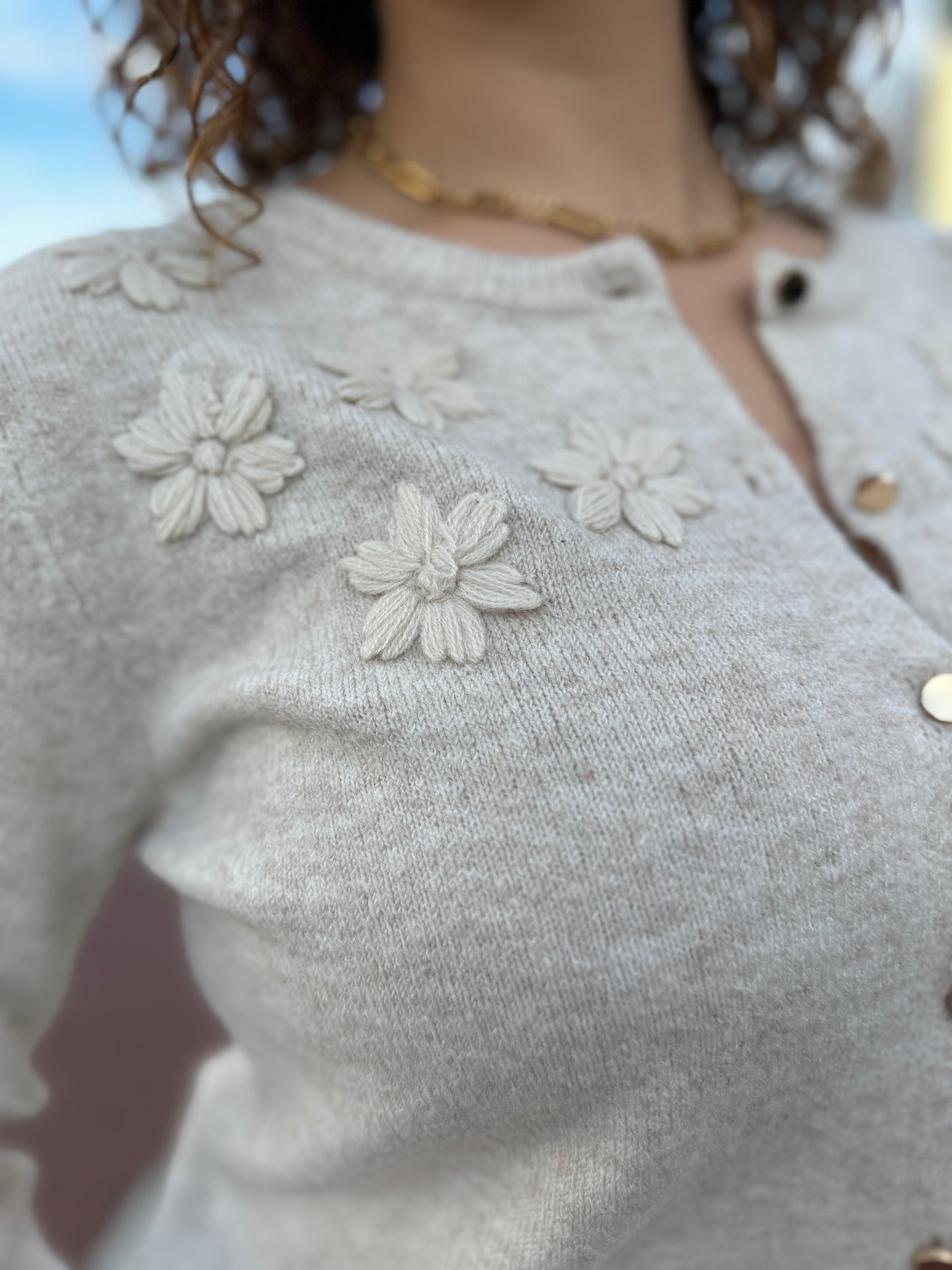 Fine in Flowers Cardigan