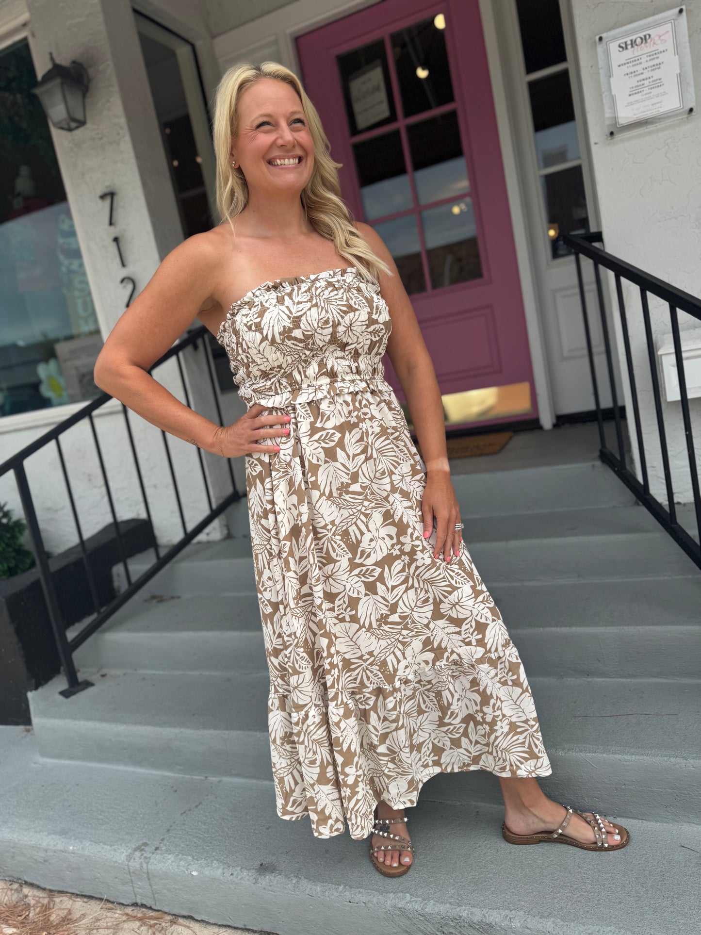 Island Glow Sundress