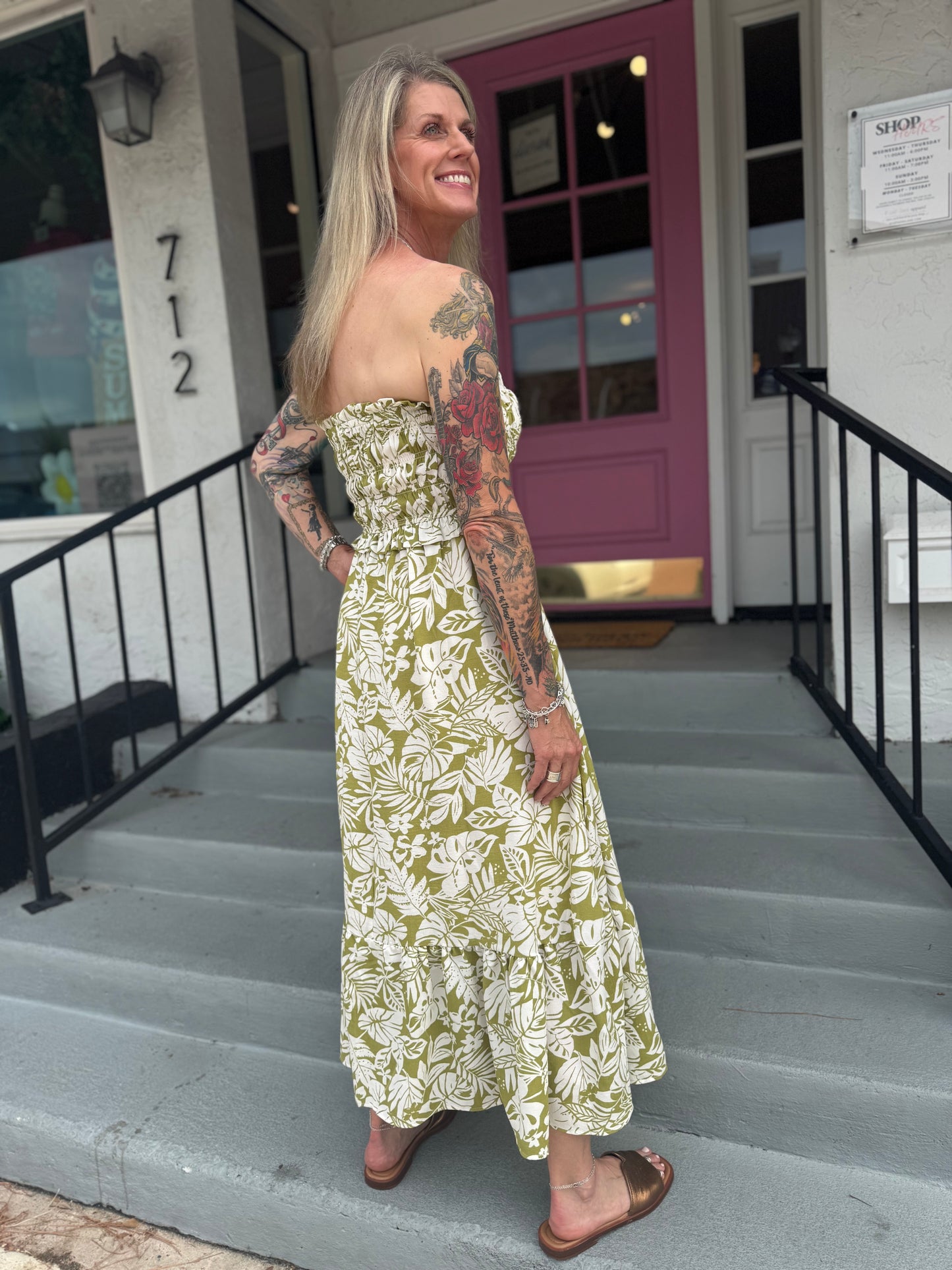 Island Glow Sundress