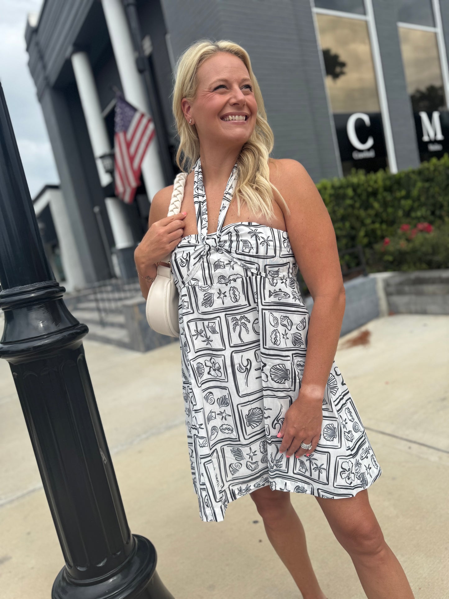 Seaside Postcard Dress