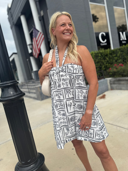 Seaside Postcard Dress