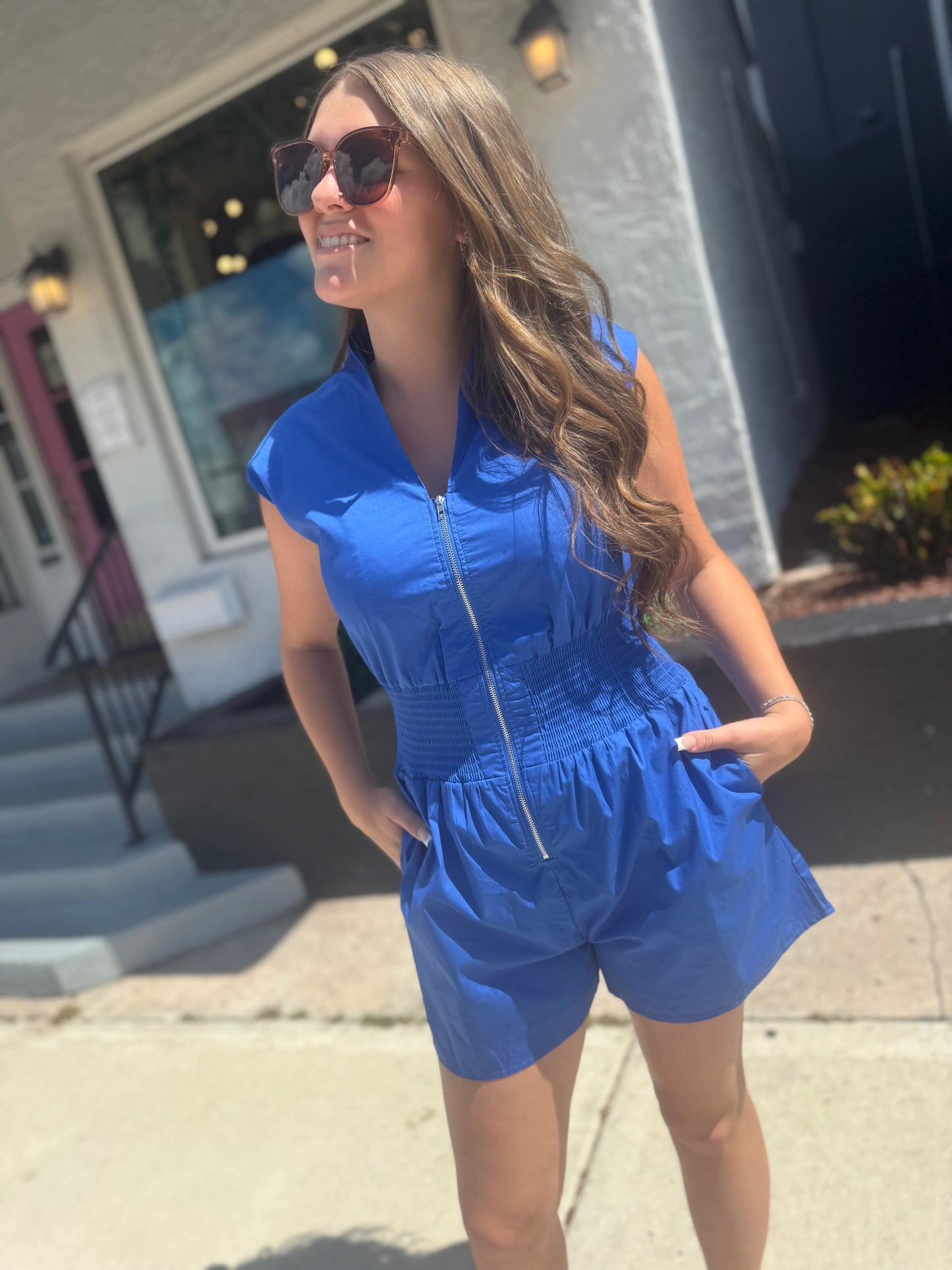 Game Day Zip & Go Romper