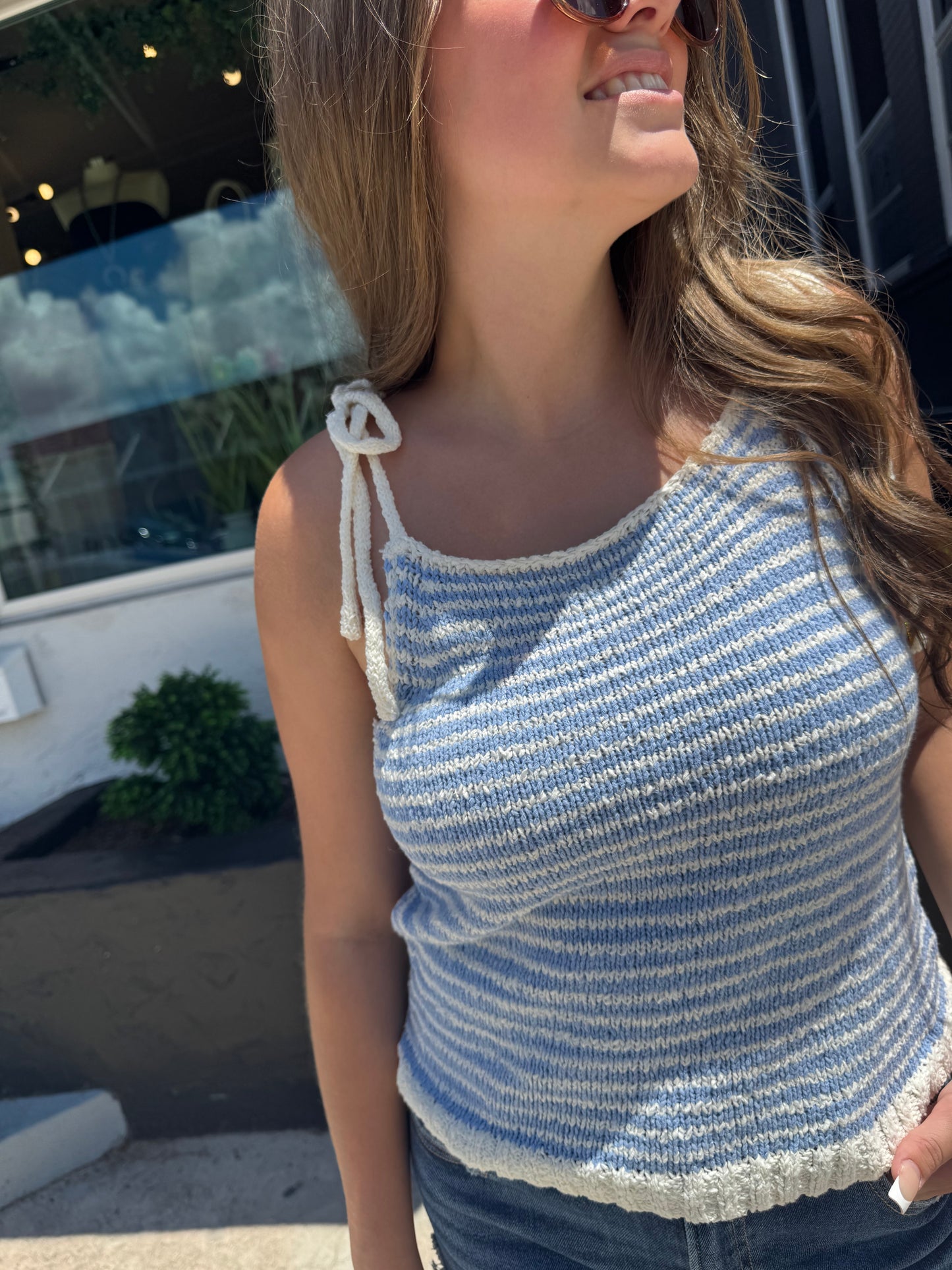 Boardwalk Breeze Crochet Cami