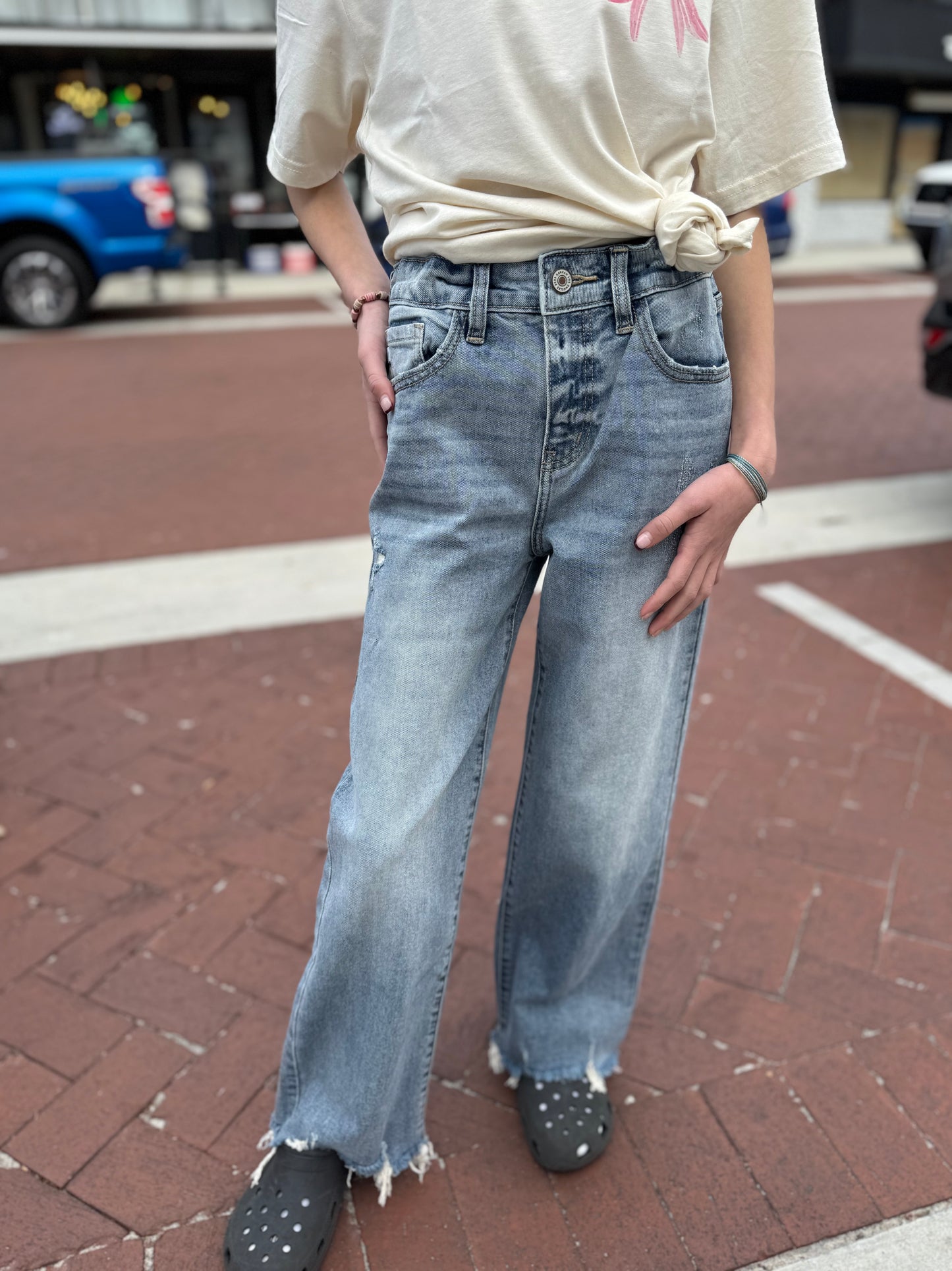 The Wyatt Girl Wide Leg YOUTH Jeans