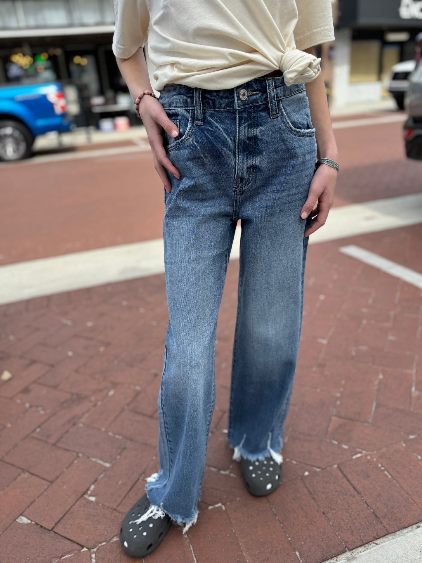 The Winnie Wide Leg YOUTH Jeans