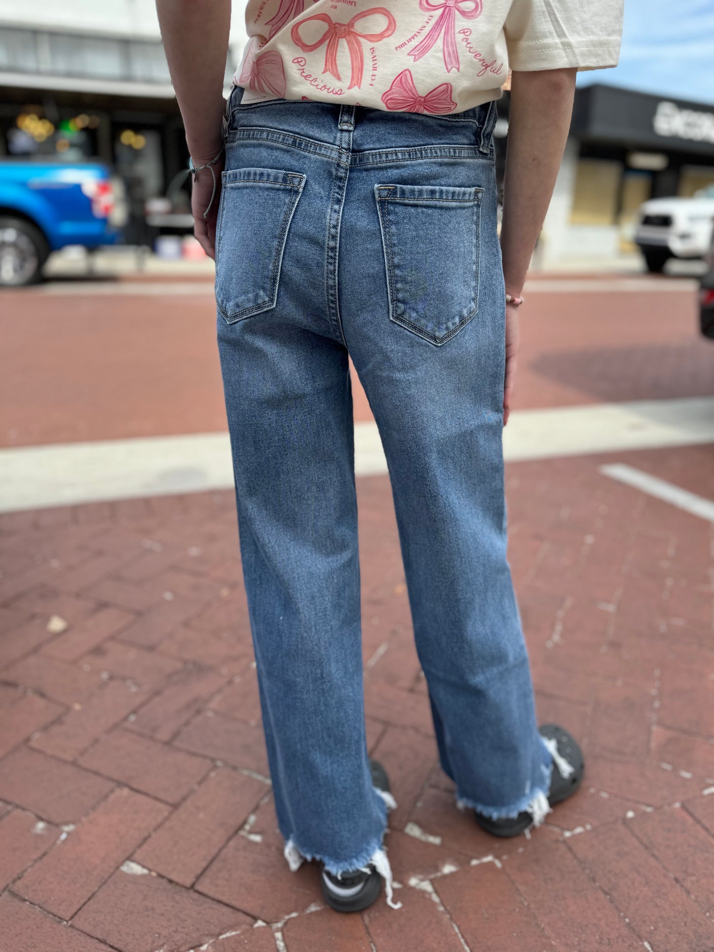 The Winnie Wide Leg YOUTH Jeans