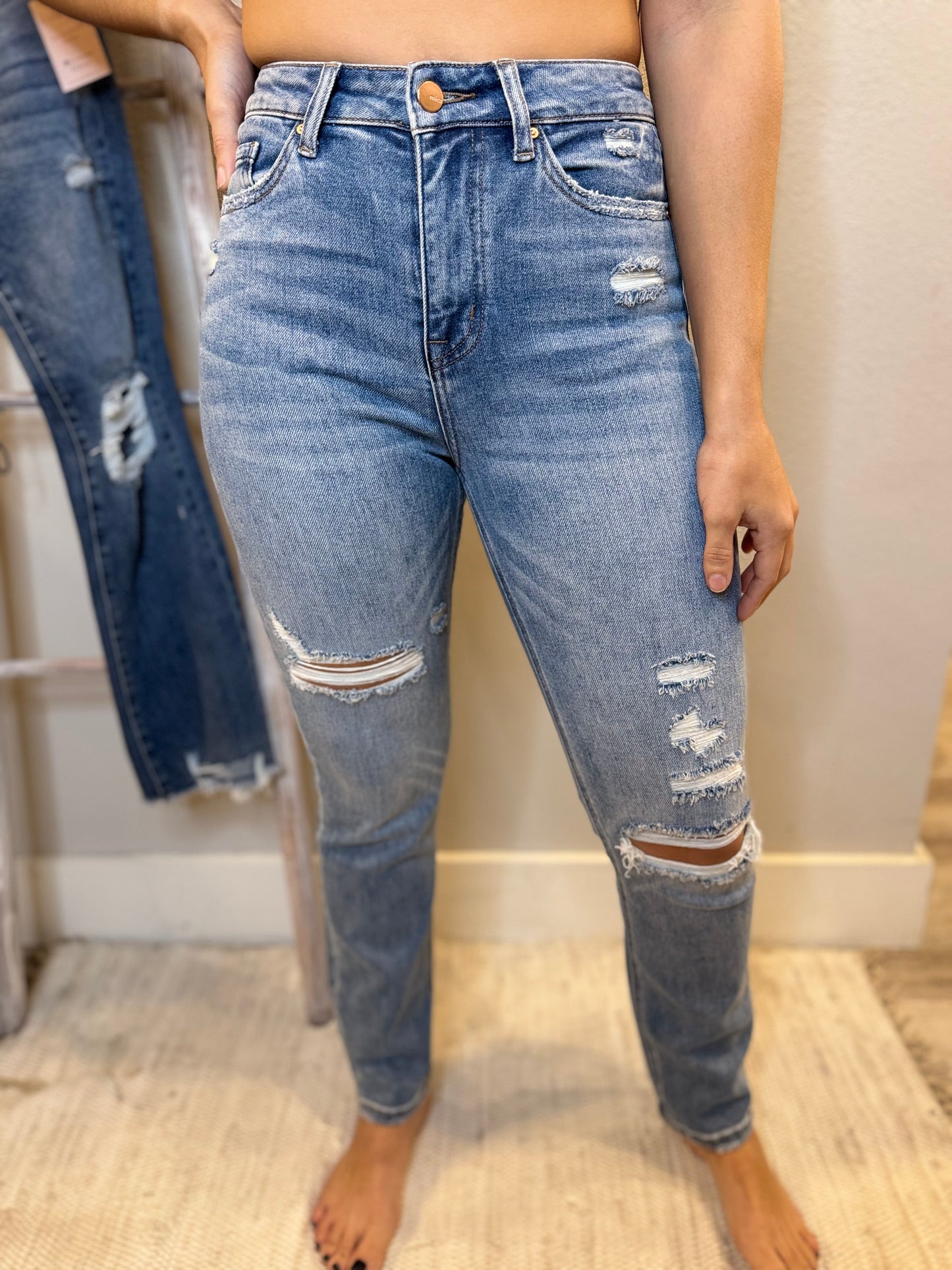 The Sila Straight Leg Jeans