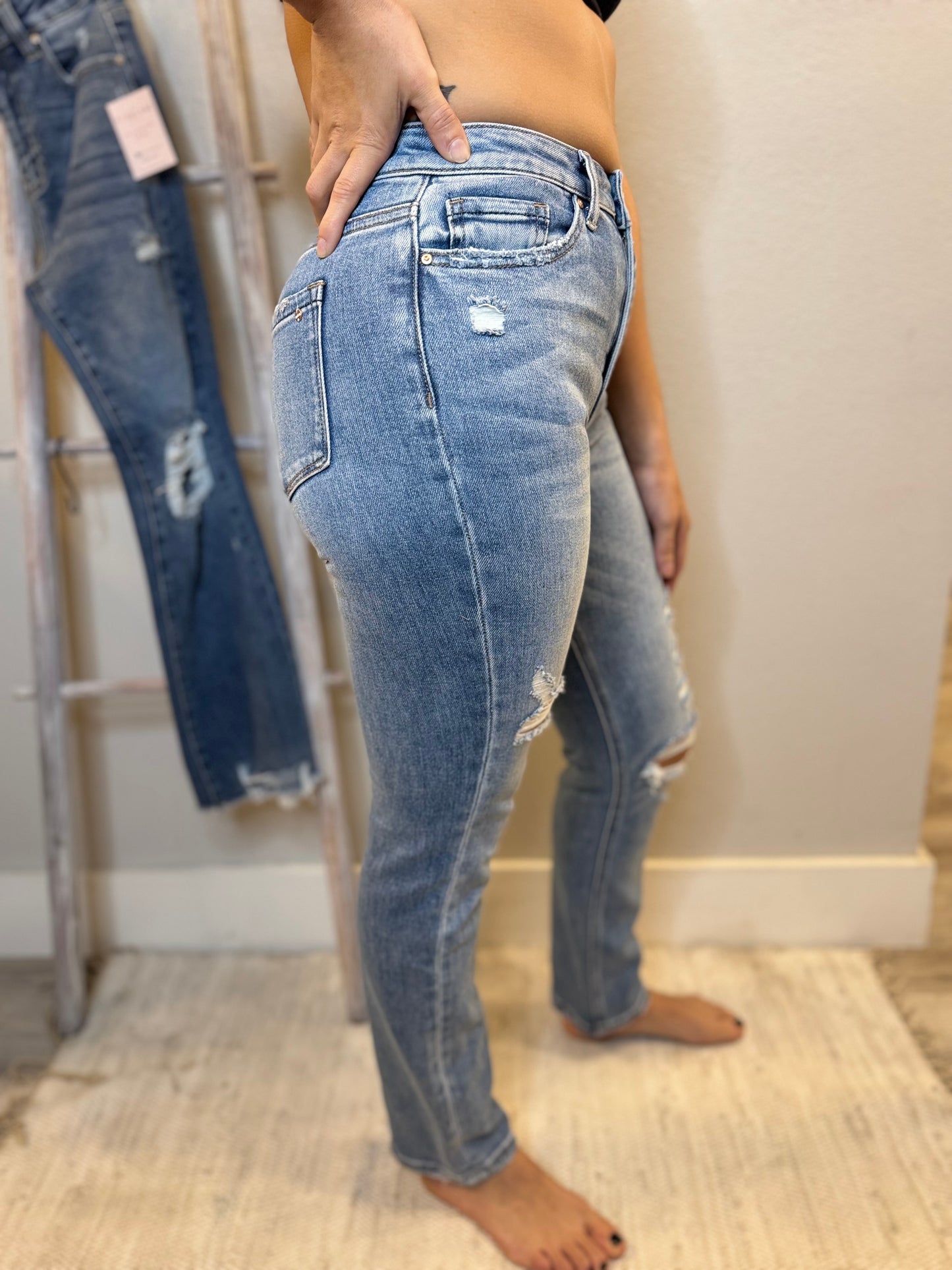 The Sila Straight Leg Jeans