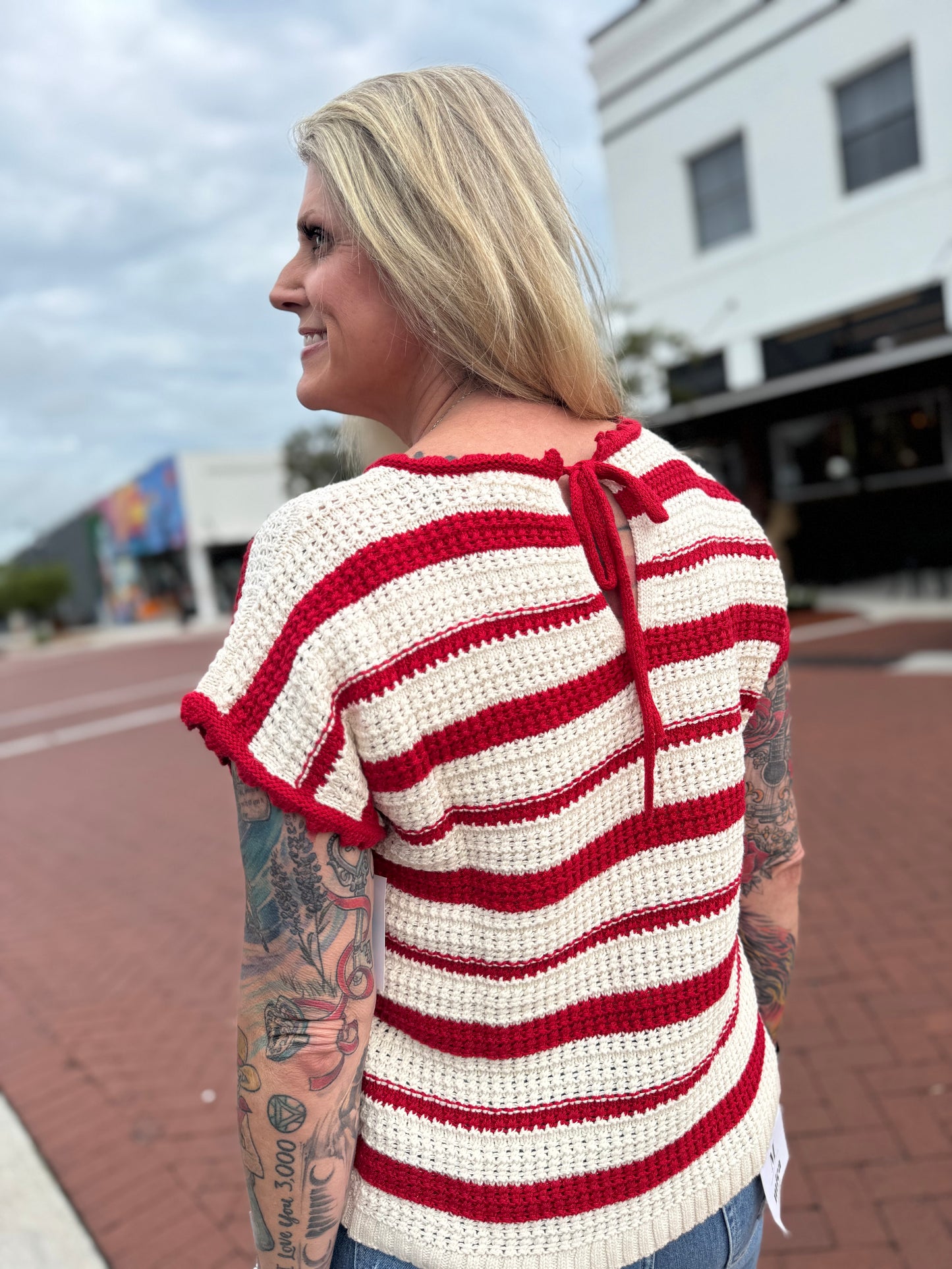 The Fireside Dream Top - Red