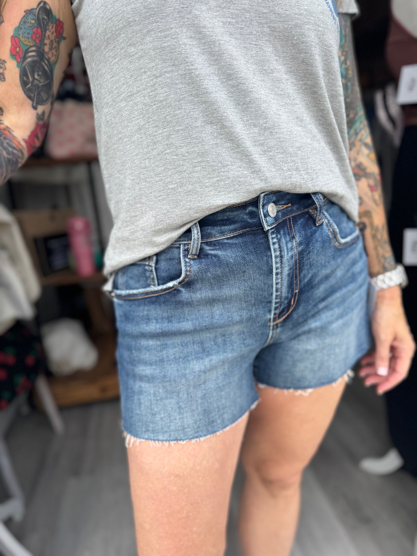 The Rizzo Denim Shorts