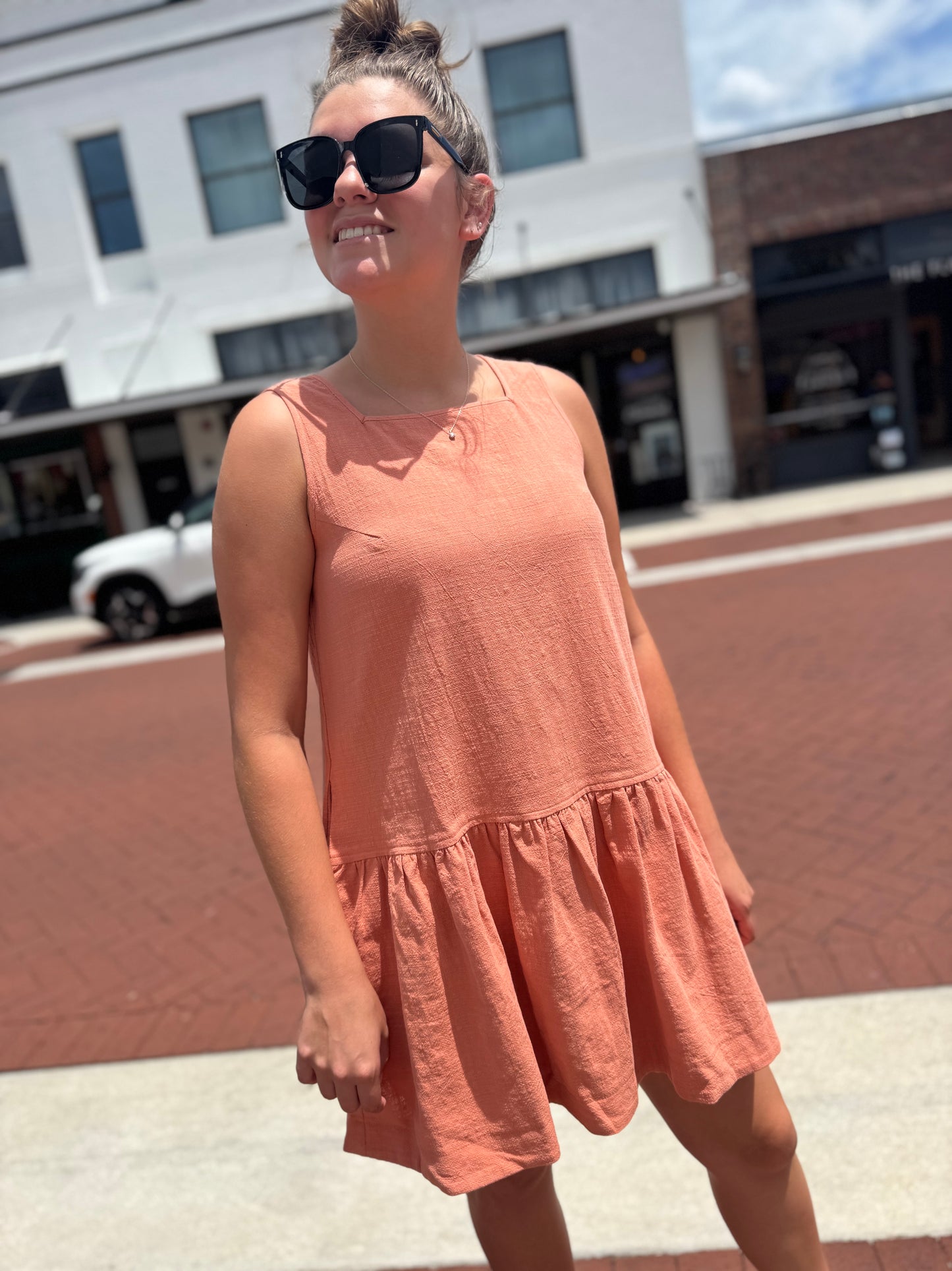 The Flirt Factor Dress - Papaya