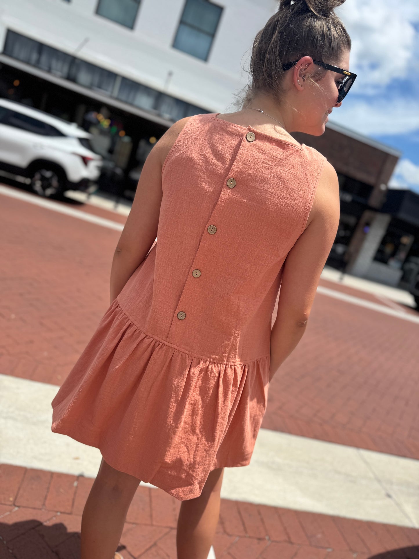 The Flirt Factor Dress - Papaya
