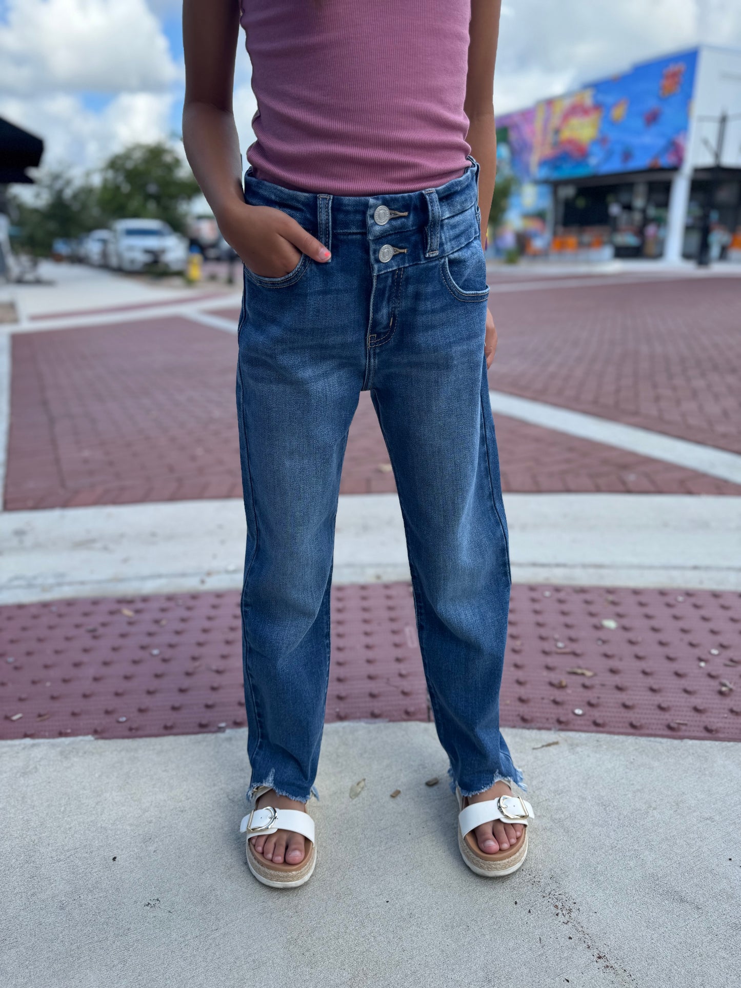 The Sia Straight Leg Jeans - YOUTH