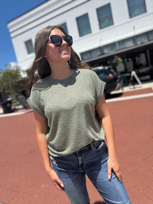 The Wander Knit Tee - 3 COLORS