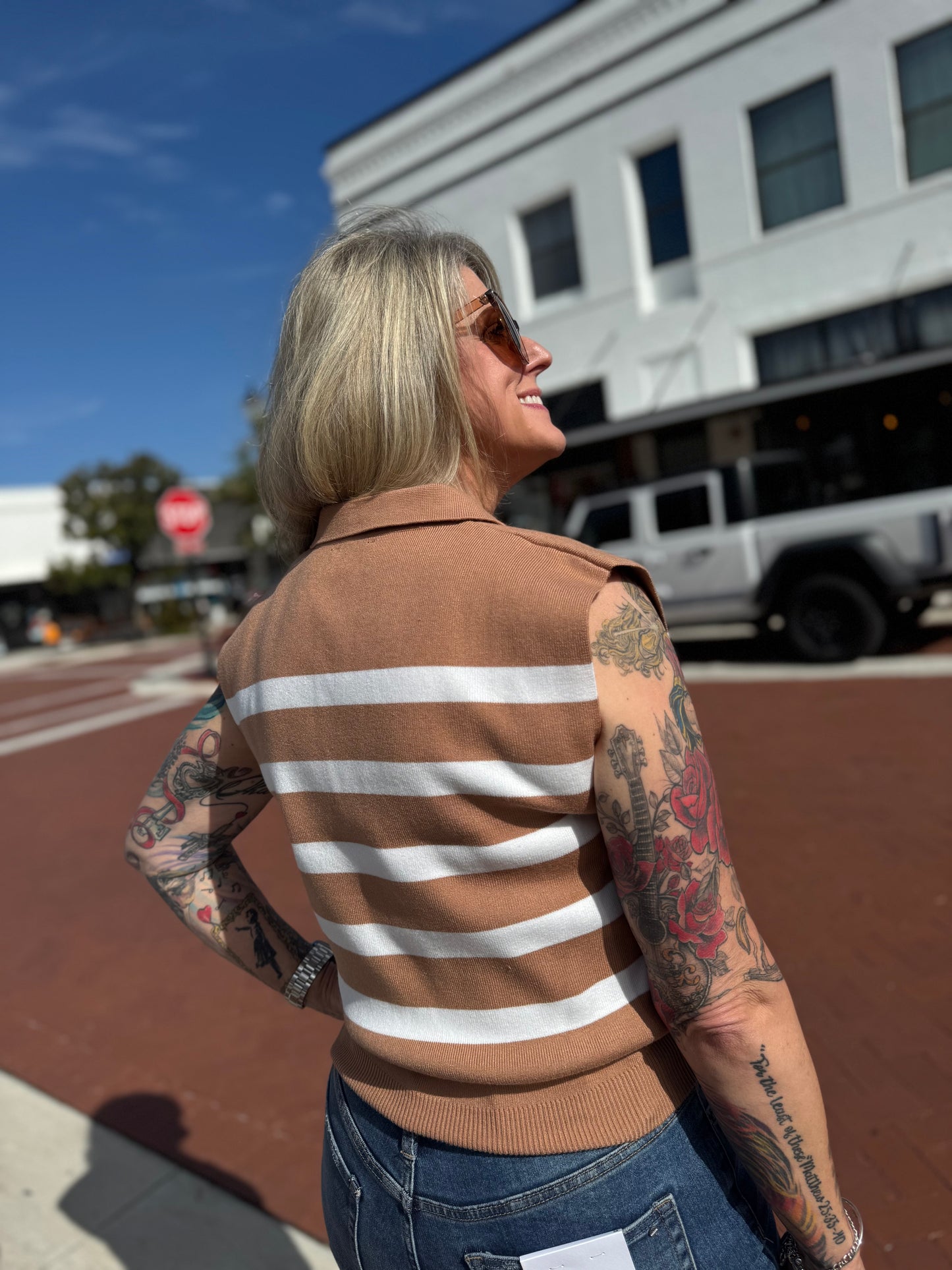 The Golden Hour Knit Top
