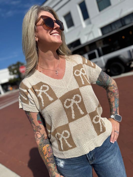 The Bow-tiful Fall Top