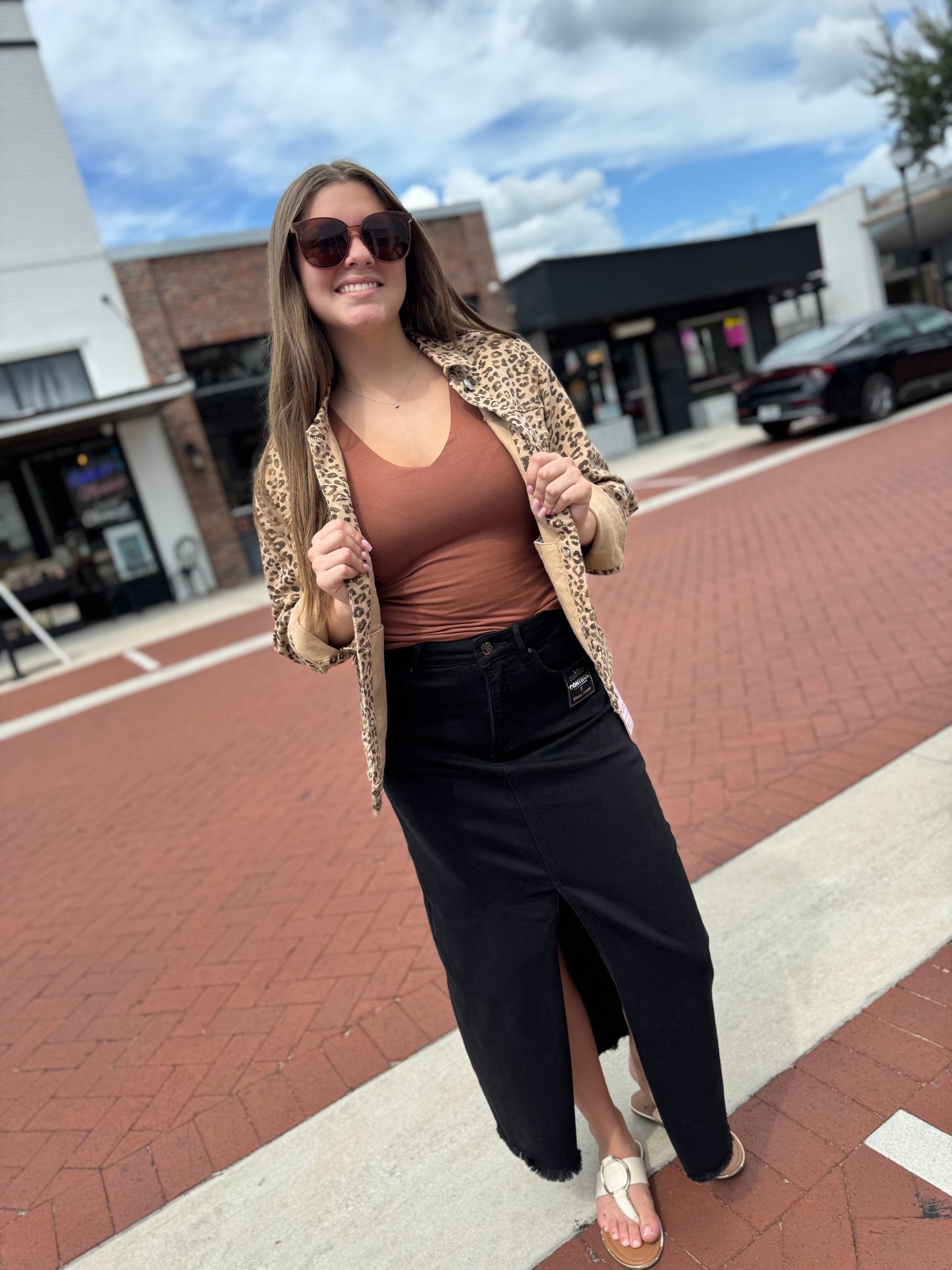 The Midnight Moves Maxi Skirt