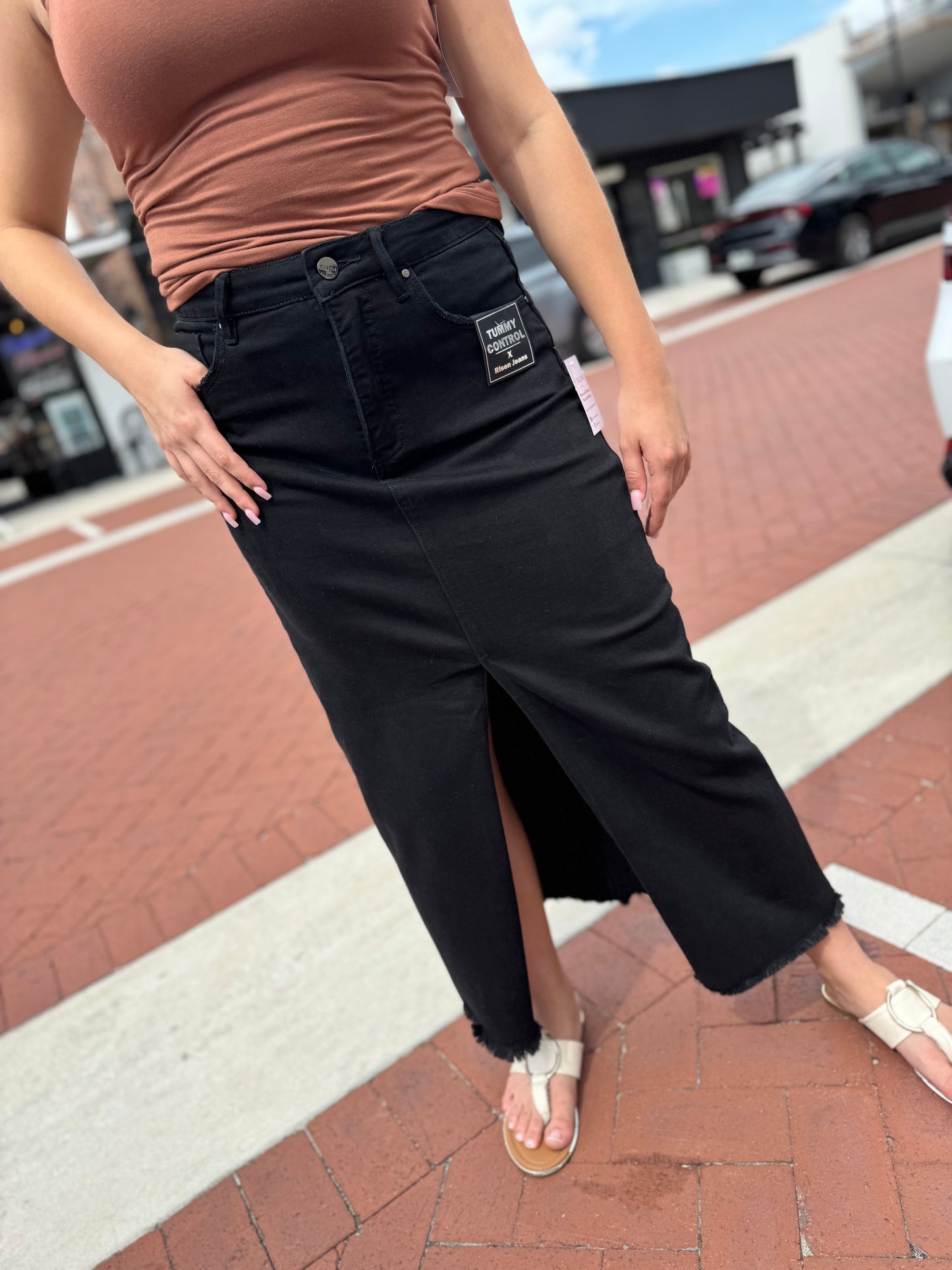 The Midnight Moves Maxi Skirt