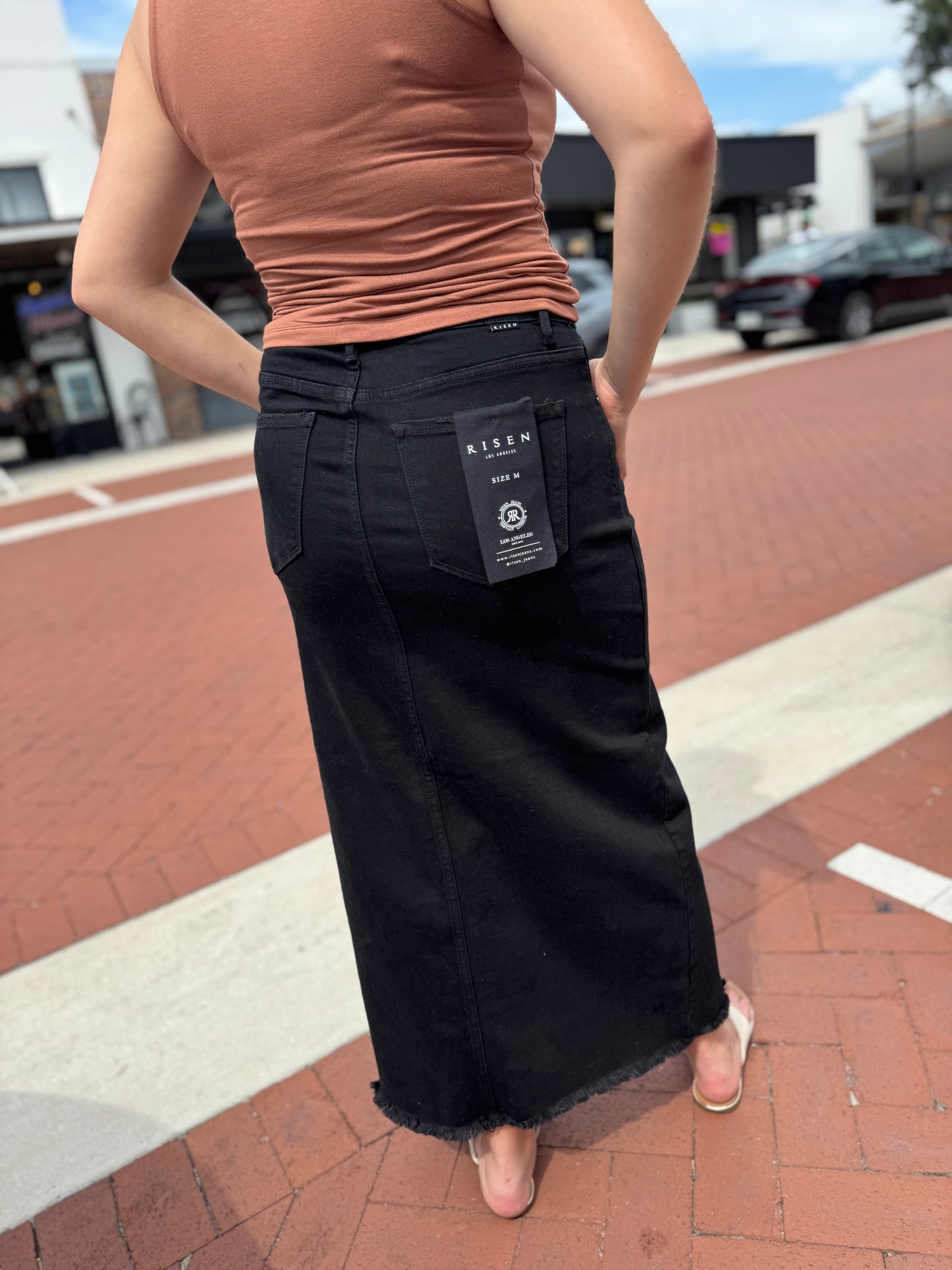 The Midnight Moves Maxi Skirt