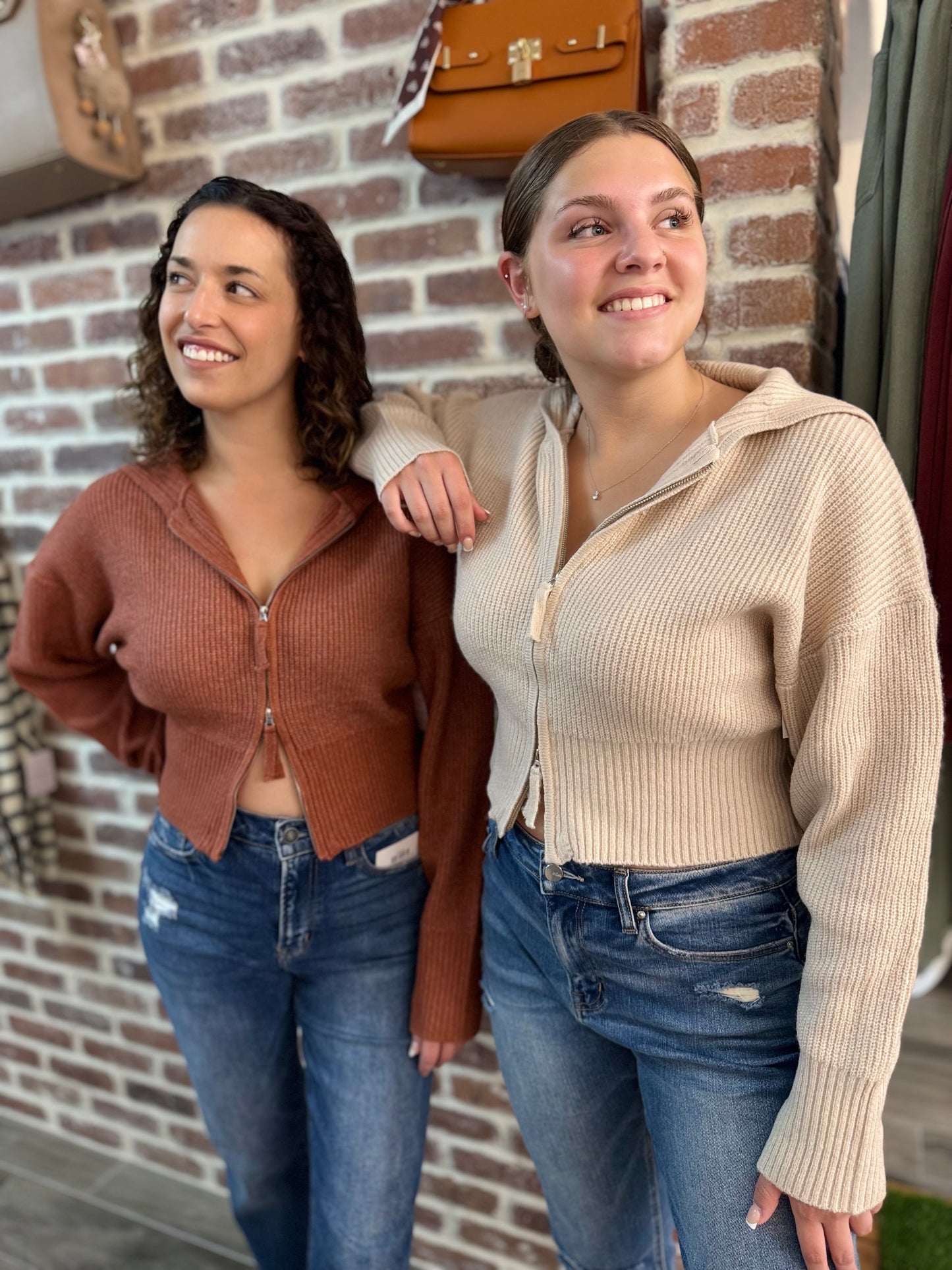 The Zip & Sip Cardigan