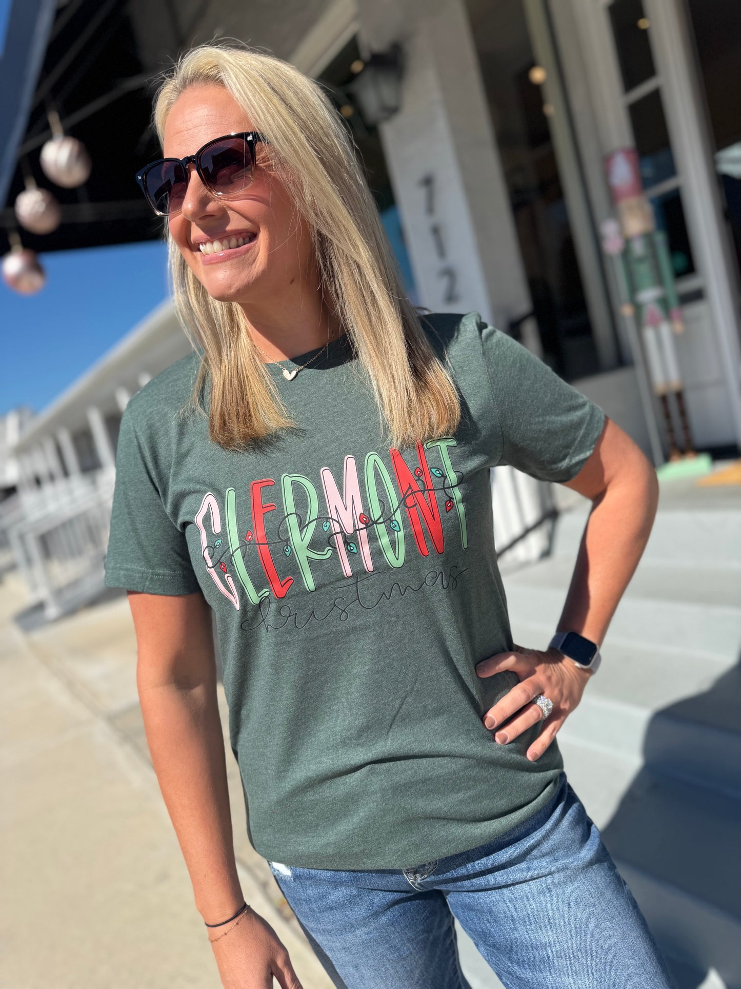 Clermont Christmas Lights Tee (2025 DB)