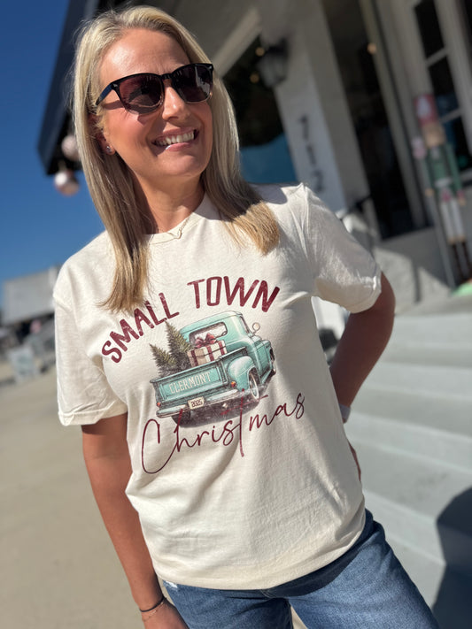 Small Town Clermont Christmas Tee (DB 2025)