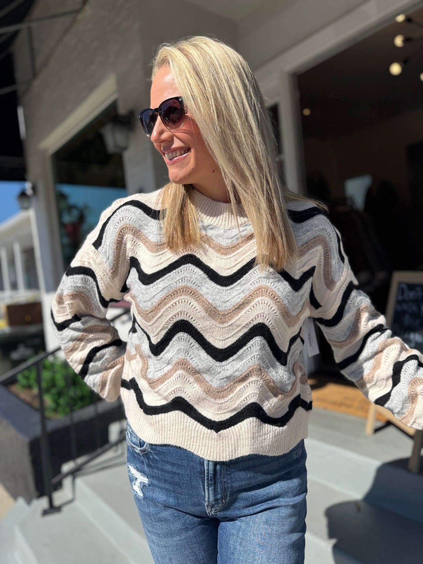 Cozy Wanderer Knit Top