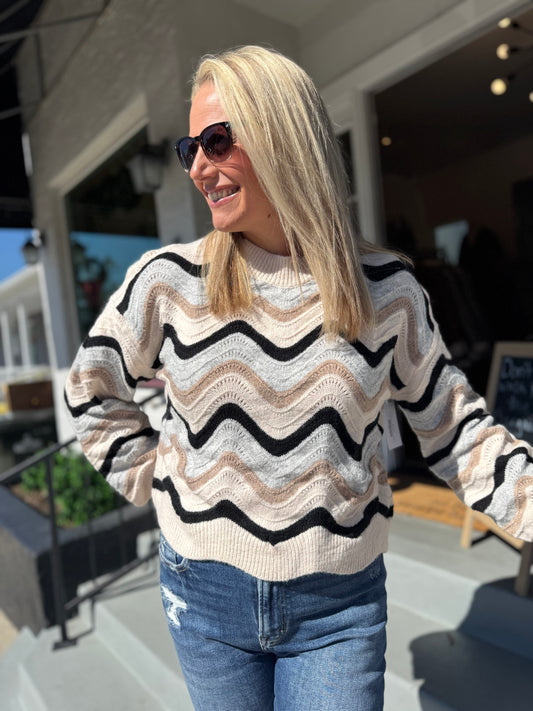Cozy Wanderer Knit Top