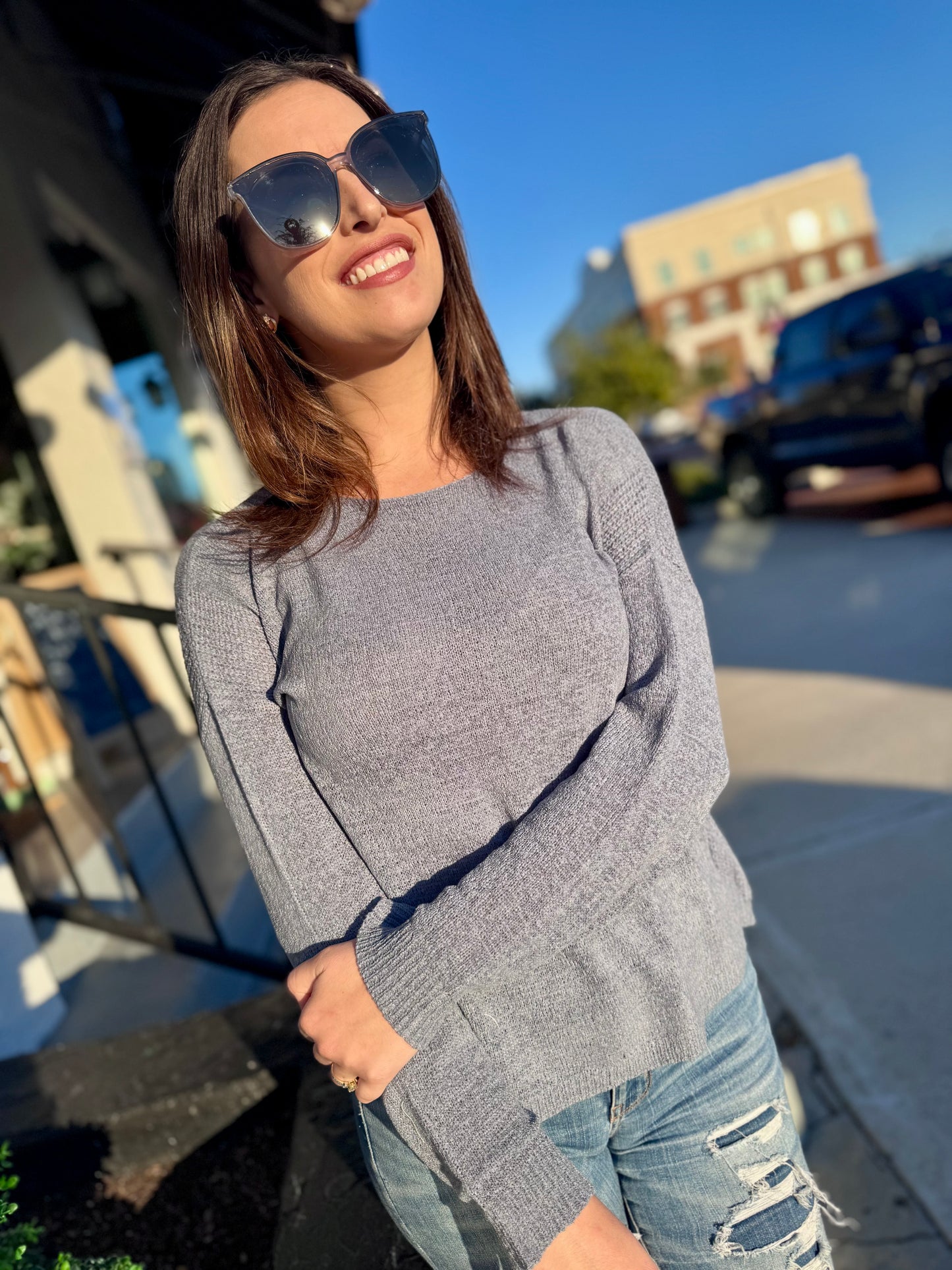 Winter Glow Knit Top