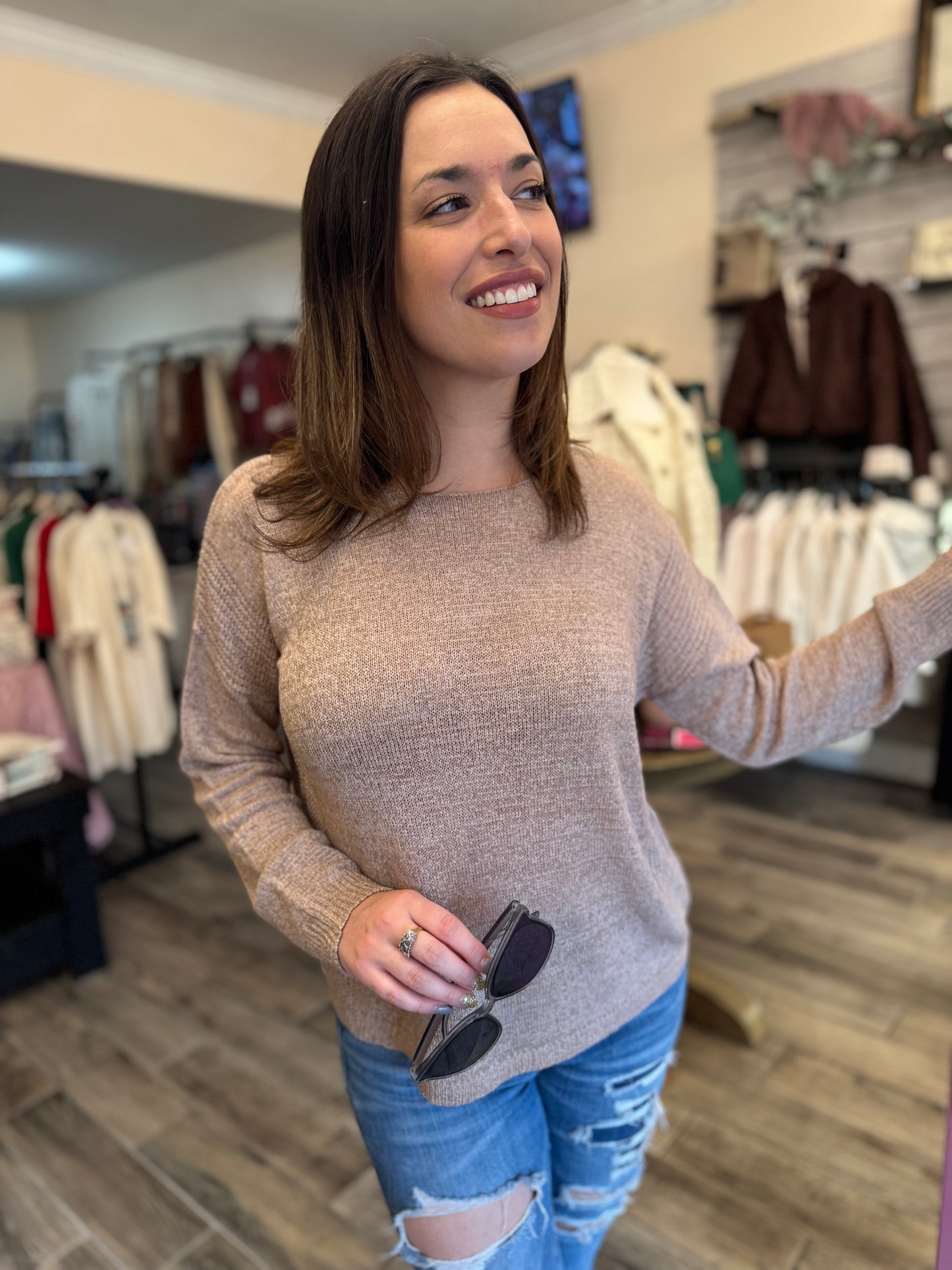 Winter Glow Knit Top