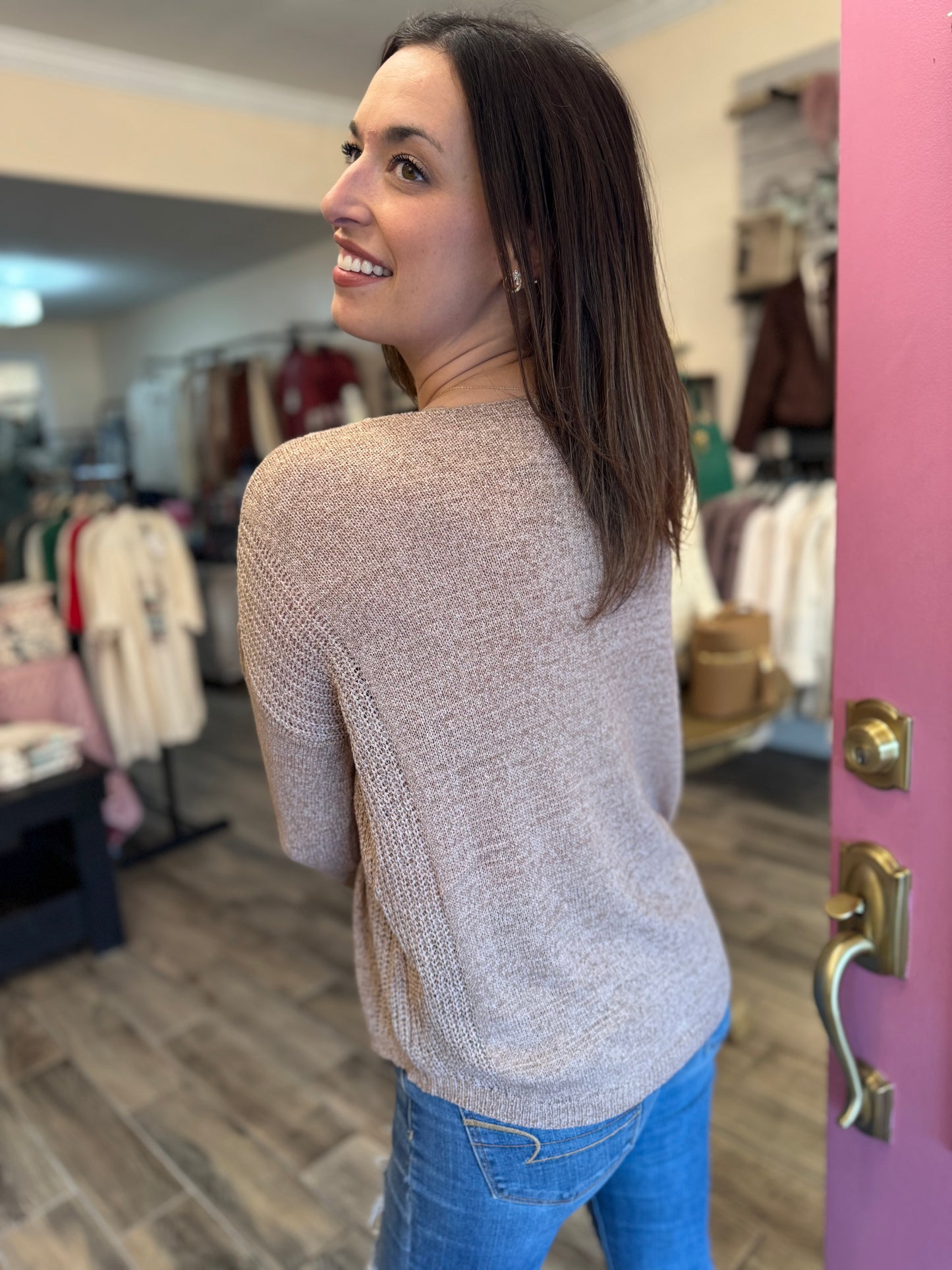 Winter Glow Knit Top