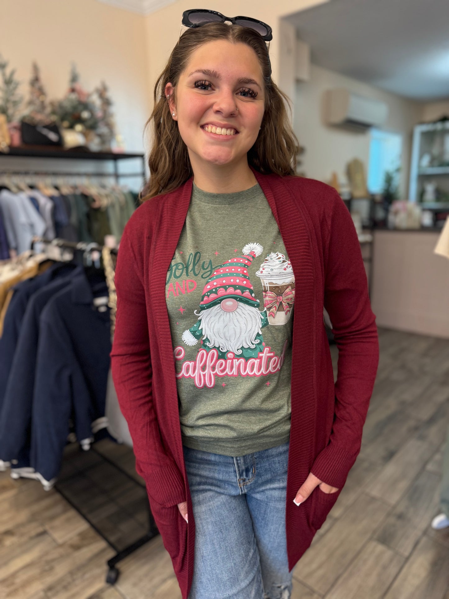 Winter Whisper Cardigan (DB)