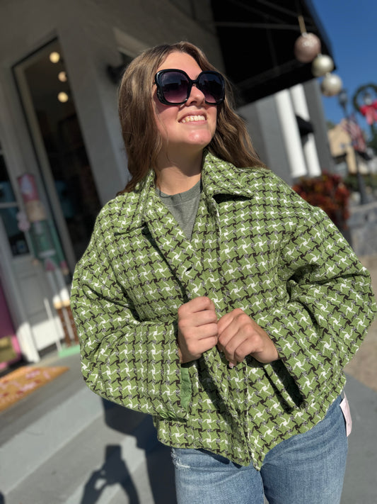 Plaid About You Jacket