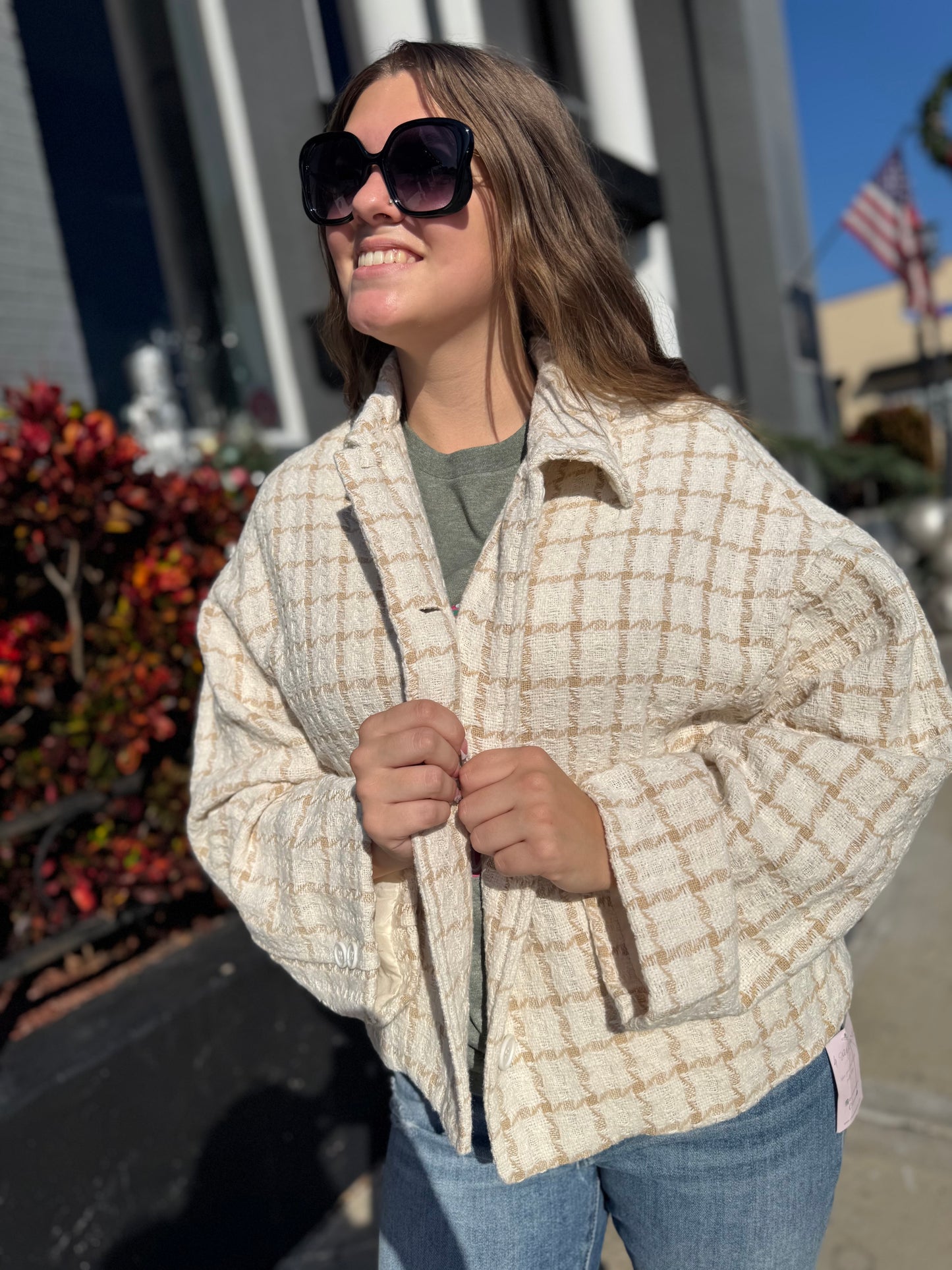 Plaid About You Jacket