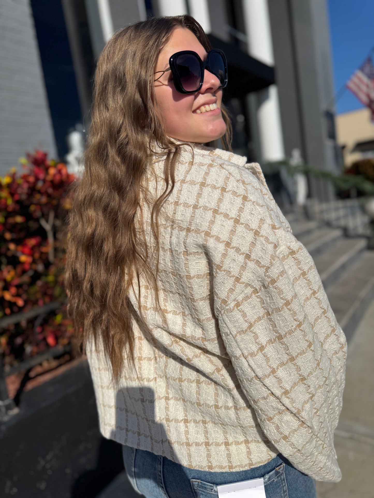 Plaid About You Jacket