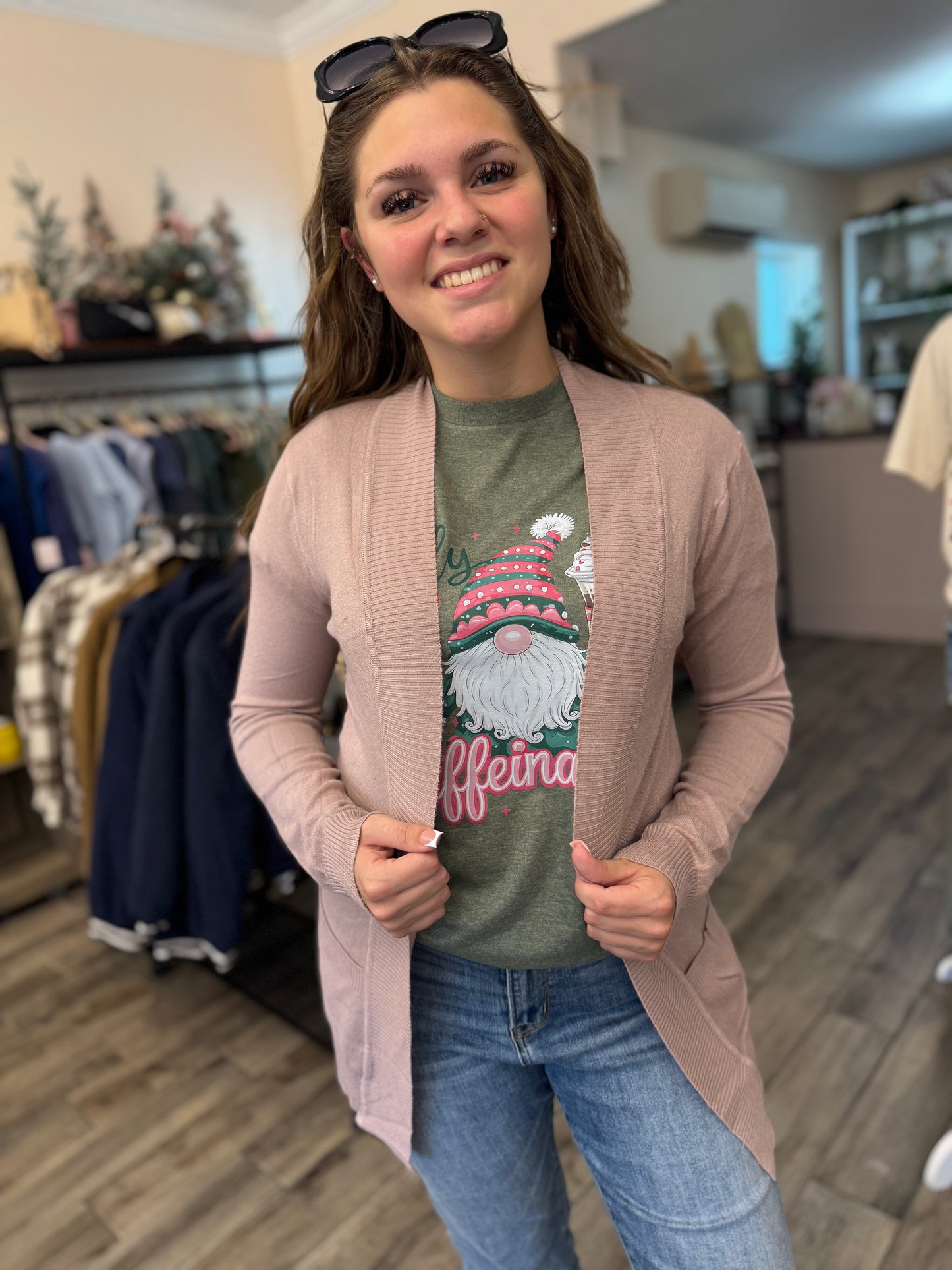 Winter Whisper Cardigan (DB)