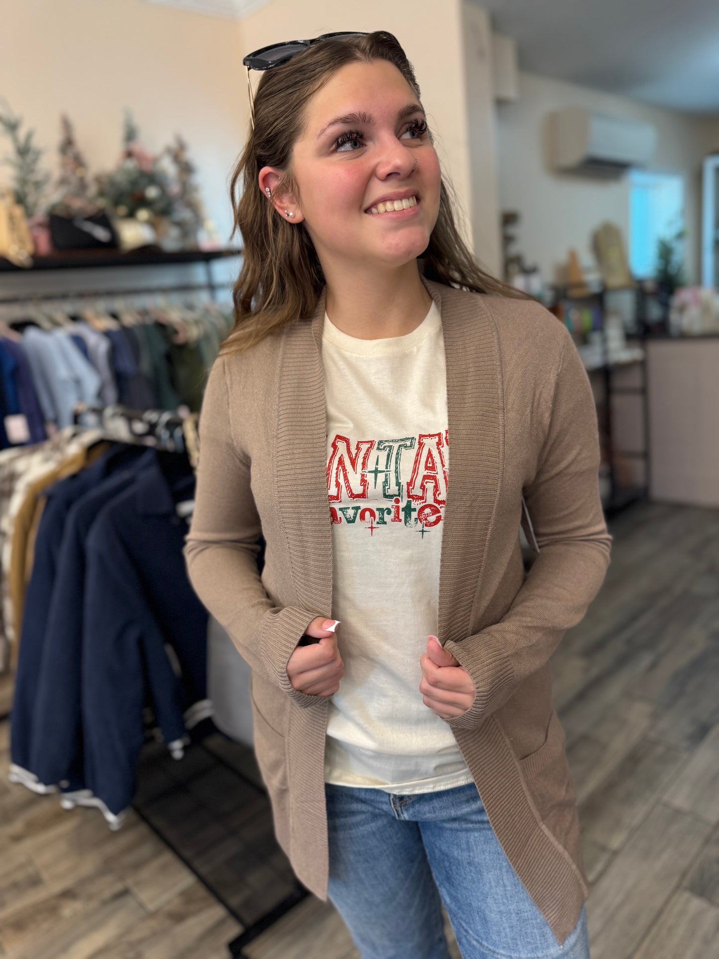 Winter Whisper Cardigan (DB)